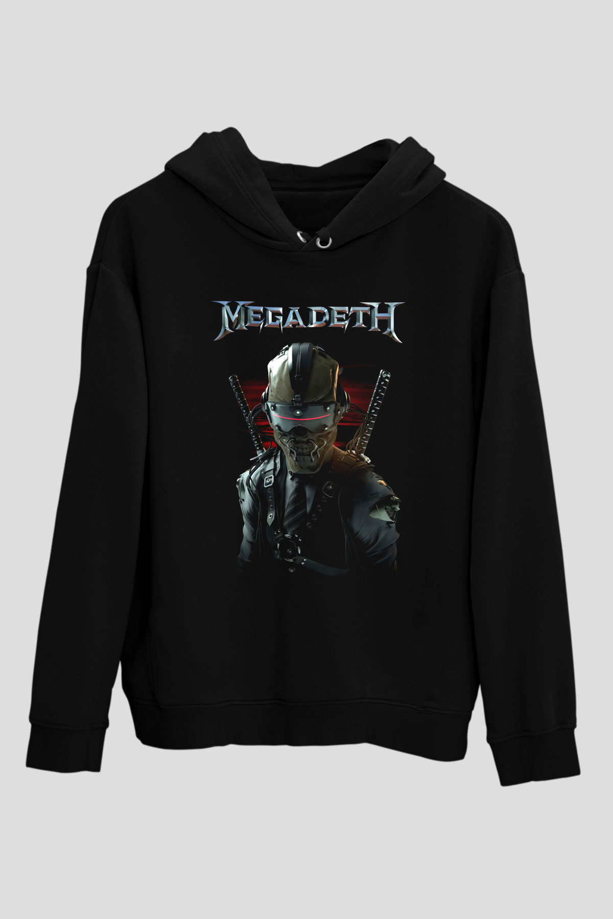 Megadeth Siyah Unisex Kapüşonlu Sweatshirt