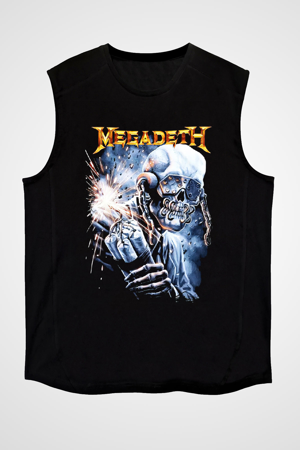 Megadeth Siyah Unisex Kolsuz Tişört