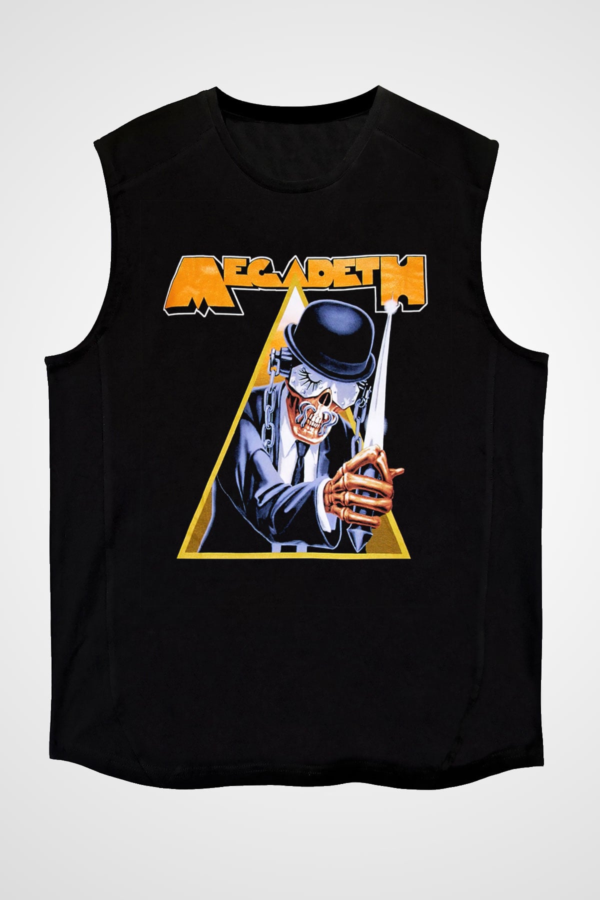 Megadeth Siyah Unisex Kolsuz Tişört