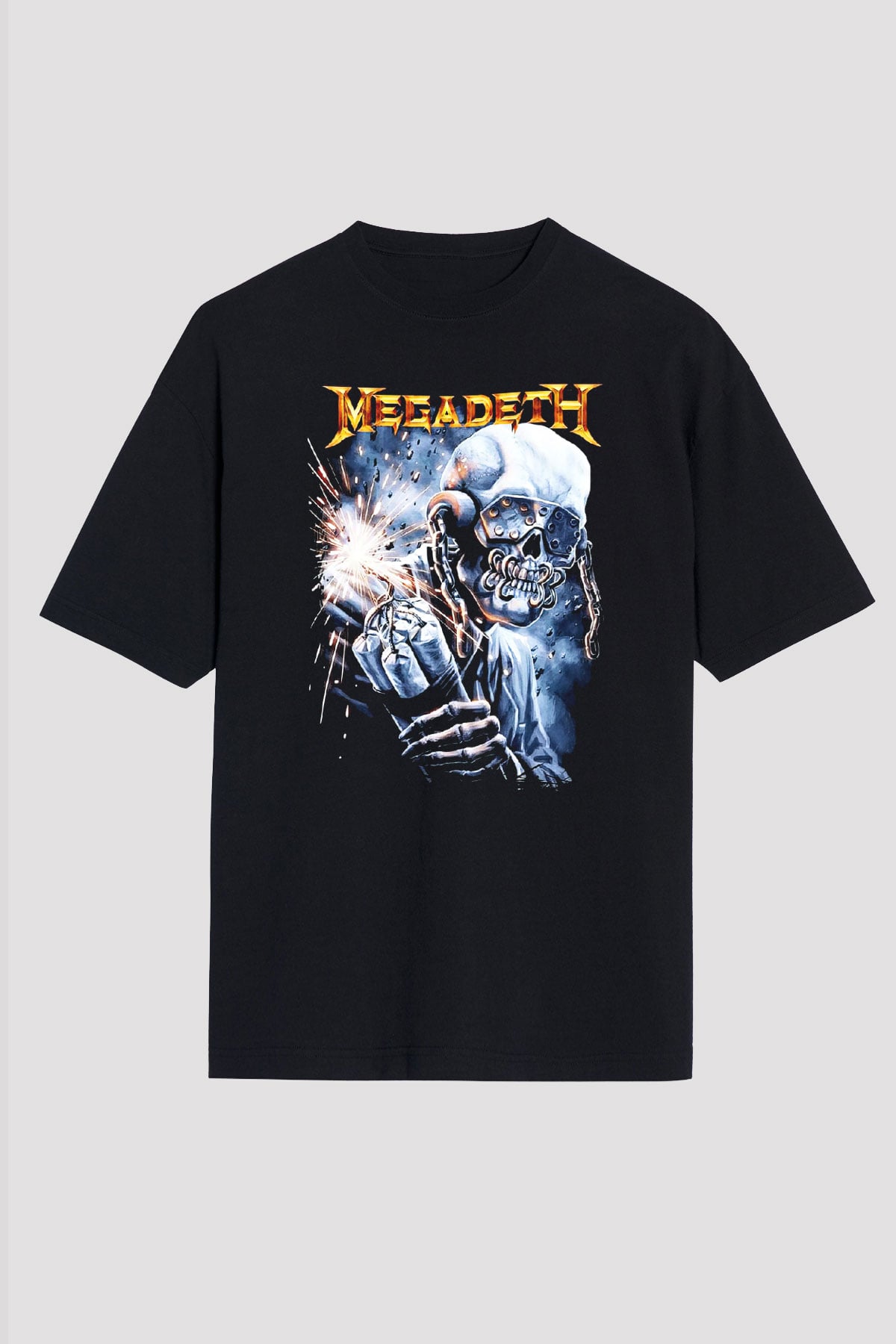 Megadeth Siyah Unisex Oversize Tişört T-Shirt