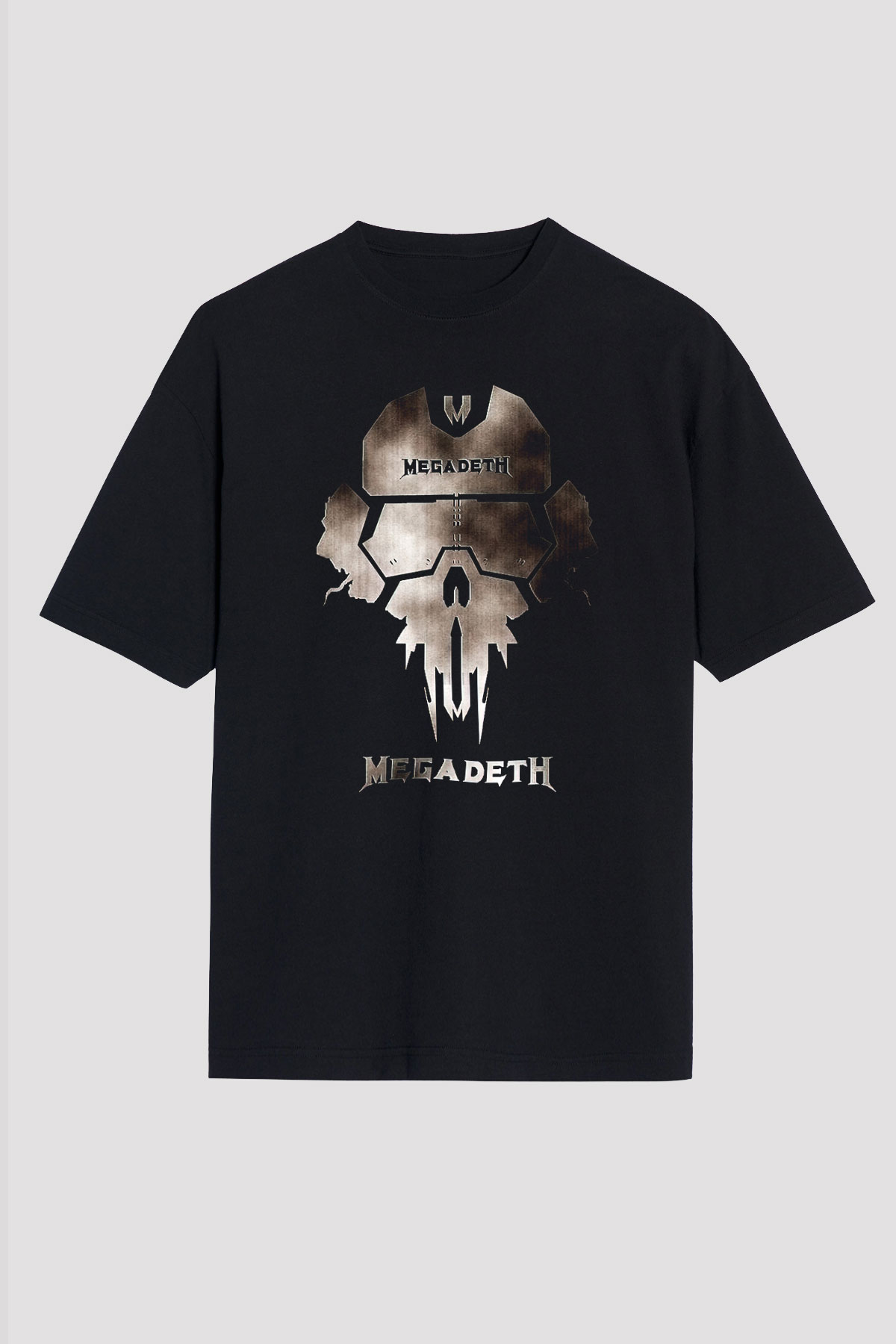 Megadeth Siyah Unisex Oversize Tişört T-Shirt