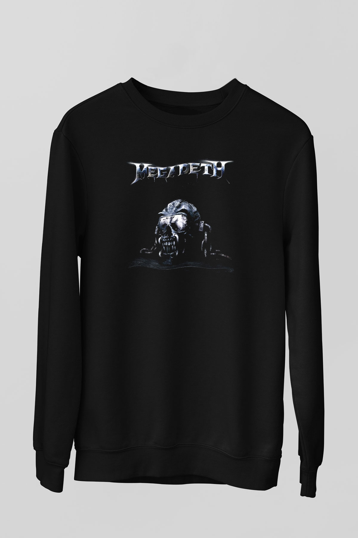 Megadeth Siyah Unisex Sweatshirt
