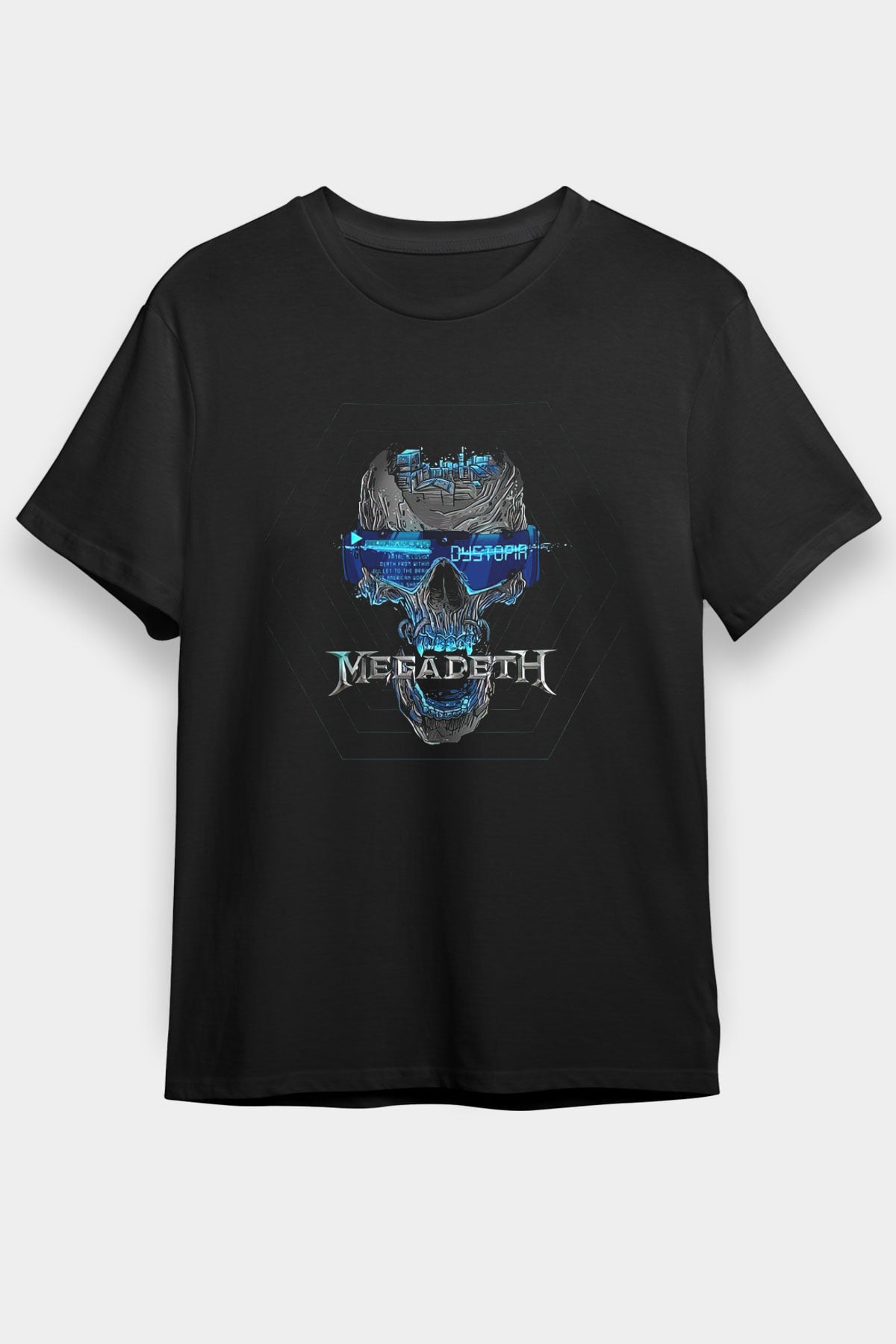 Megadeth Siyah Unisex Tişört T-Shirt - TişörtFabrikası