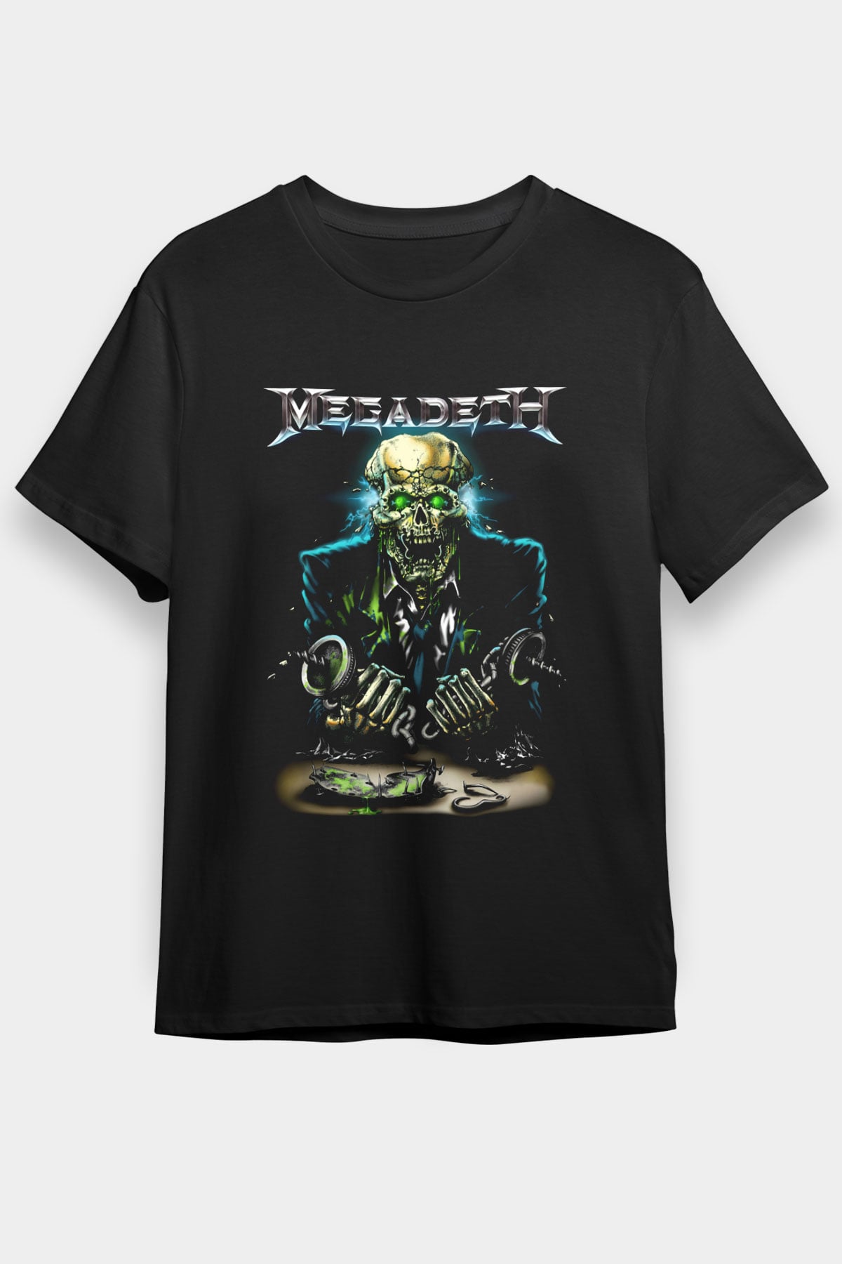 Megadeth Siyah Unisex Tişört T-Shirt - TişörtFabrikası
