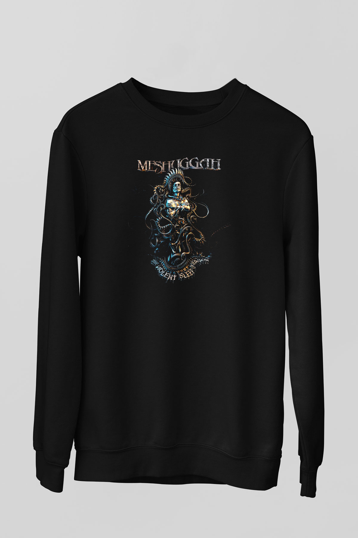 Meshuggah Siyah Unisex Sweatshirt