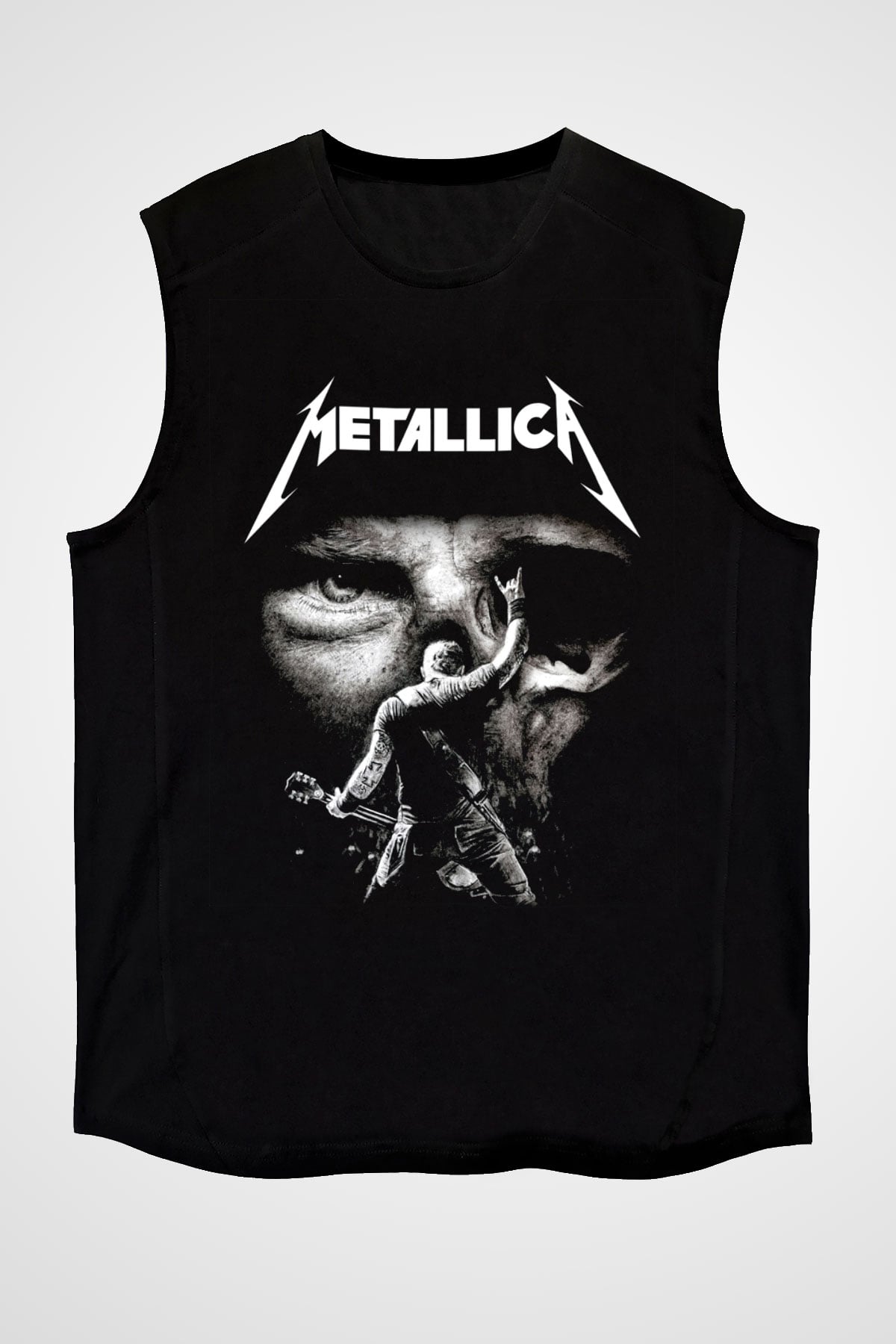 Metallica Group Siyah Unisex Kolsuz Tişört