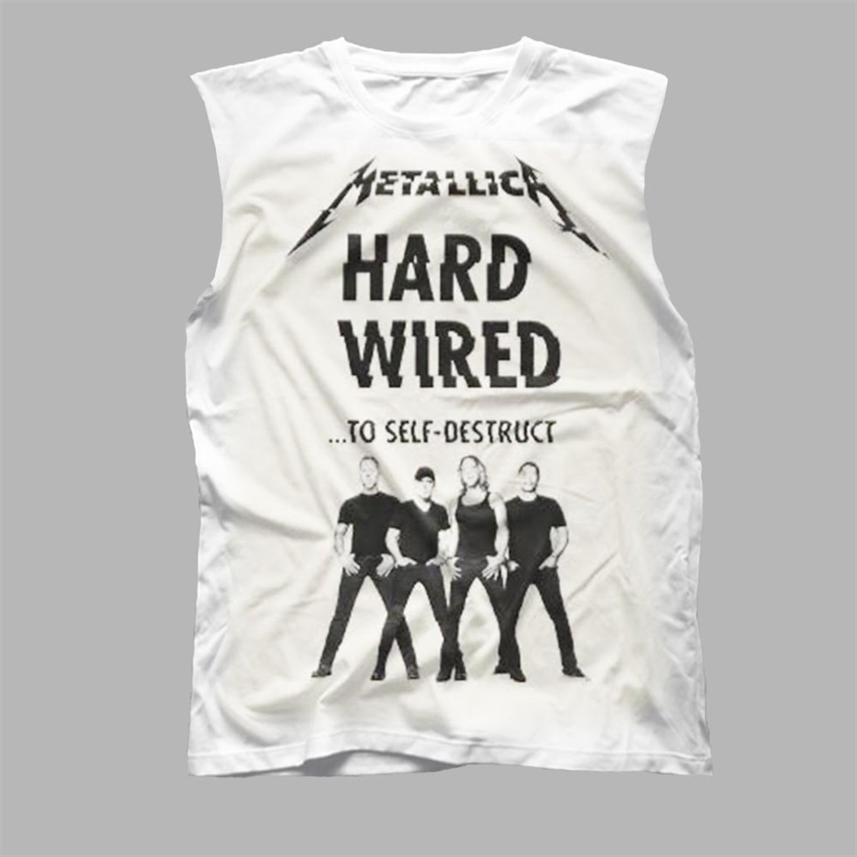 Metallica Kolsuz Tişört, Kesik Kol T-Shirt KRCA2695