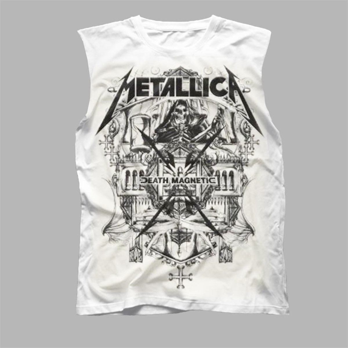 Metallica Kolsuz Tişört, Kesik Kol T-Shirt KRCA2685