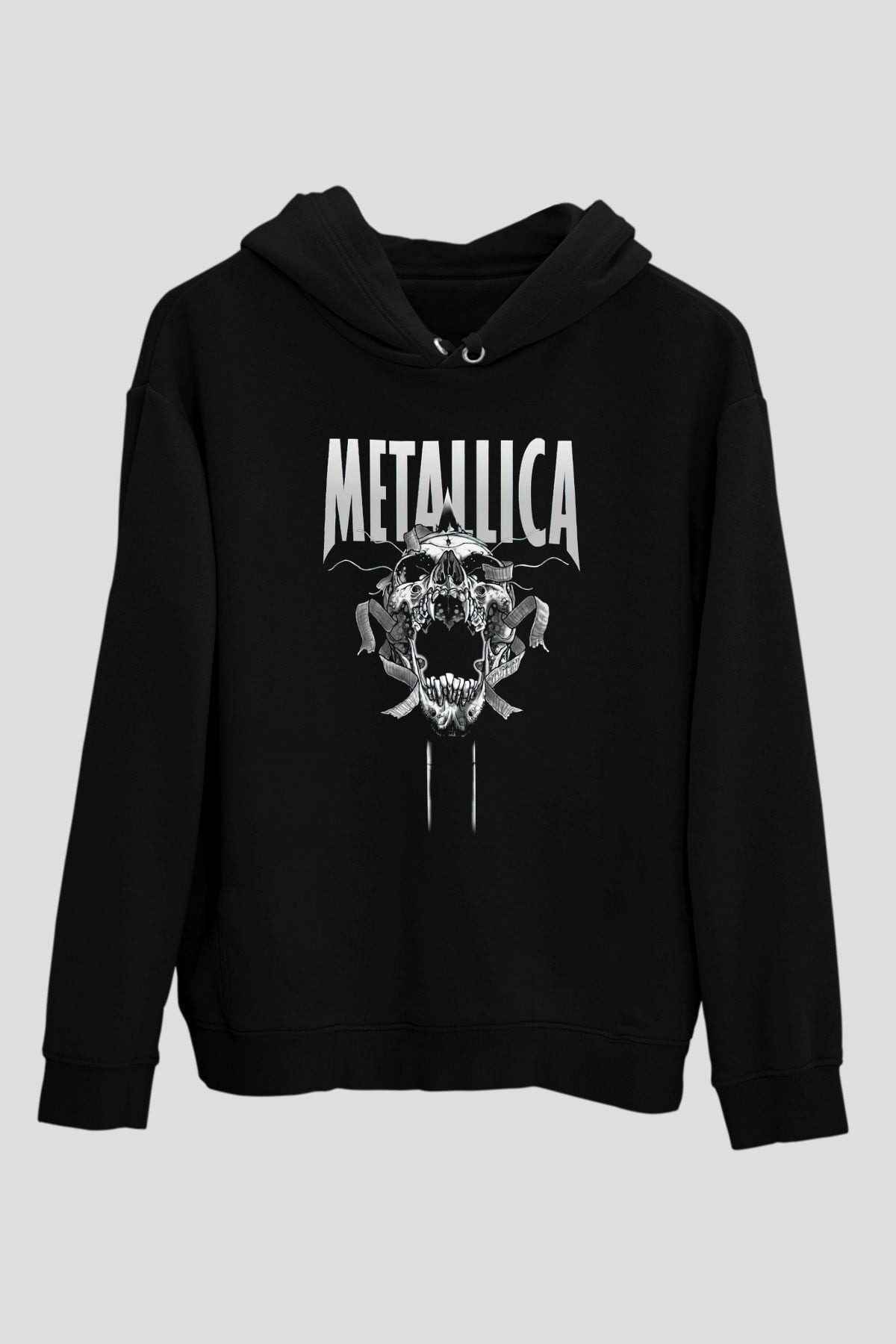 Metallica Siyah Unisex Hoodie