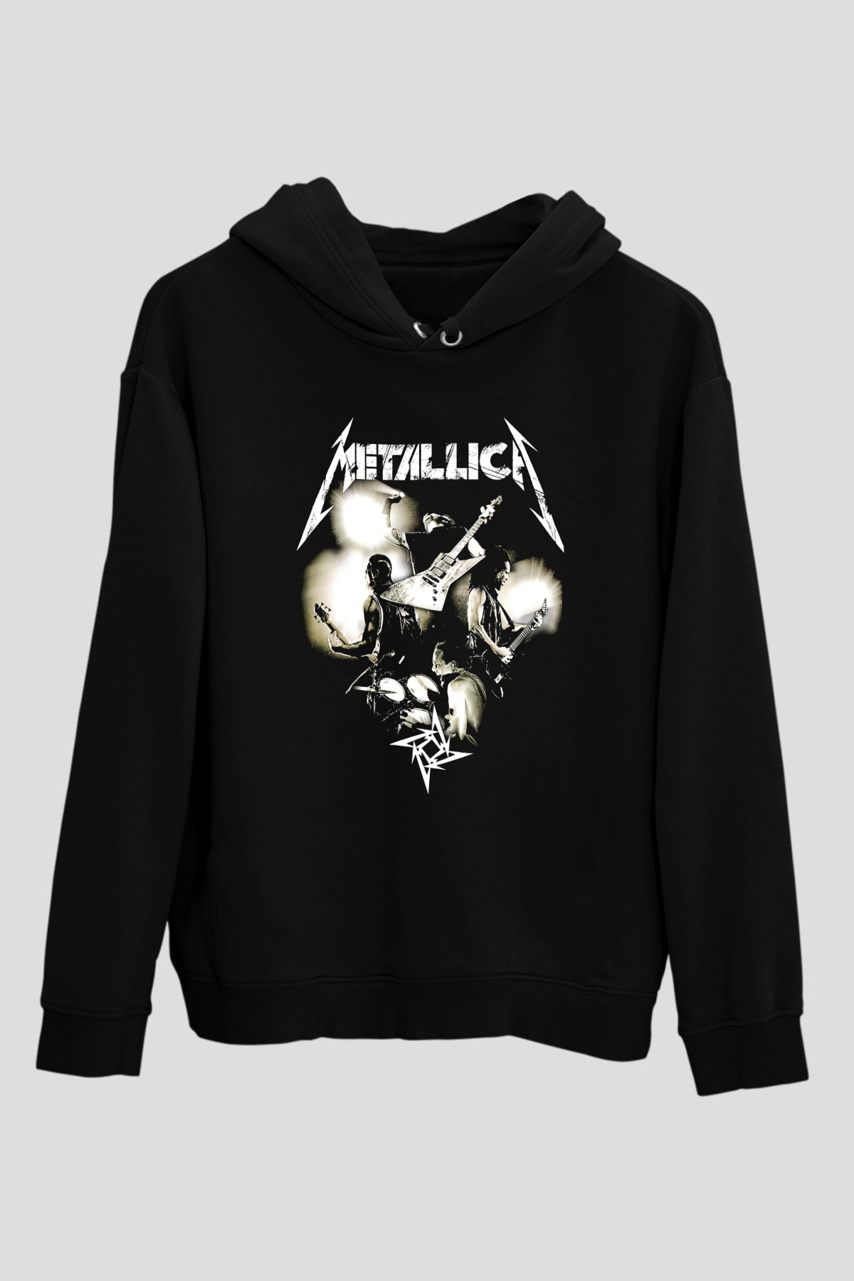 Metallica Siyah Unisex Hoodie