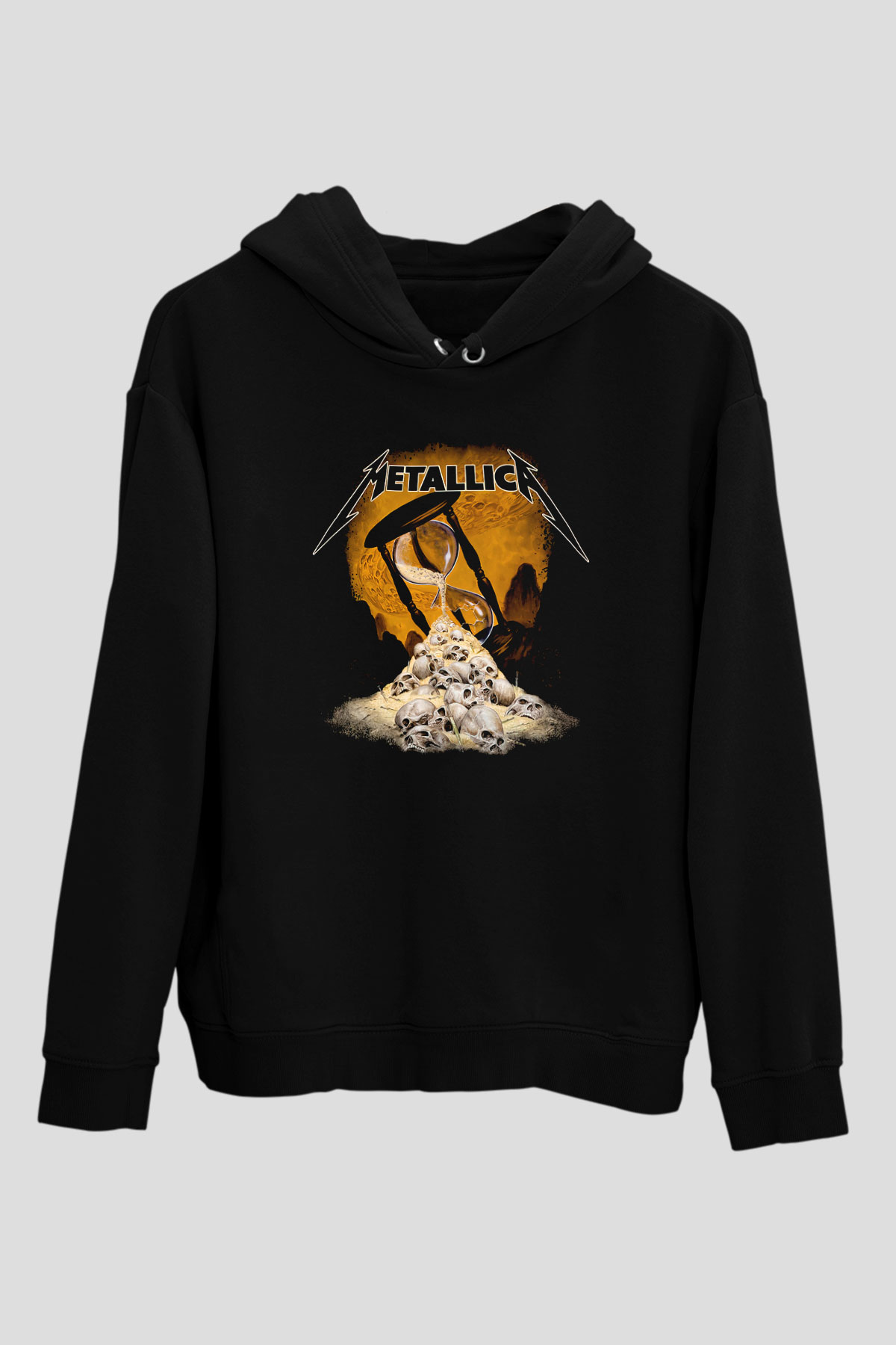 Metallica Siyah Unisex Hoodie