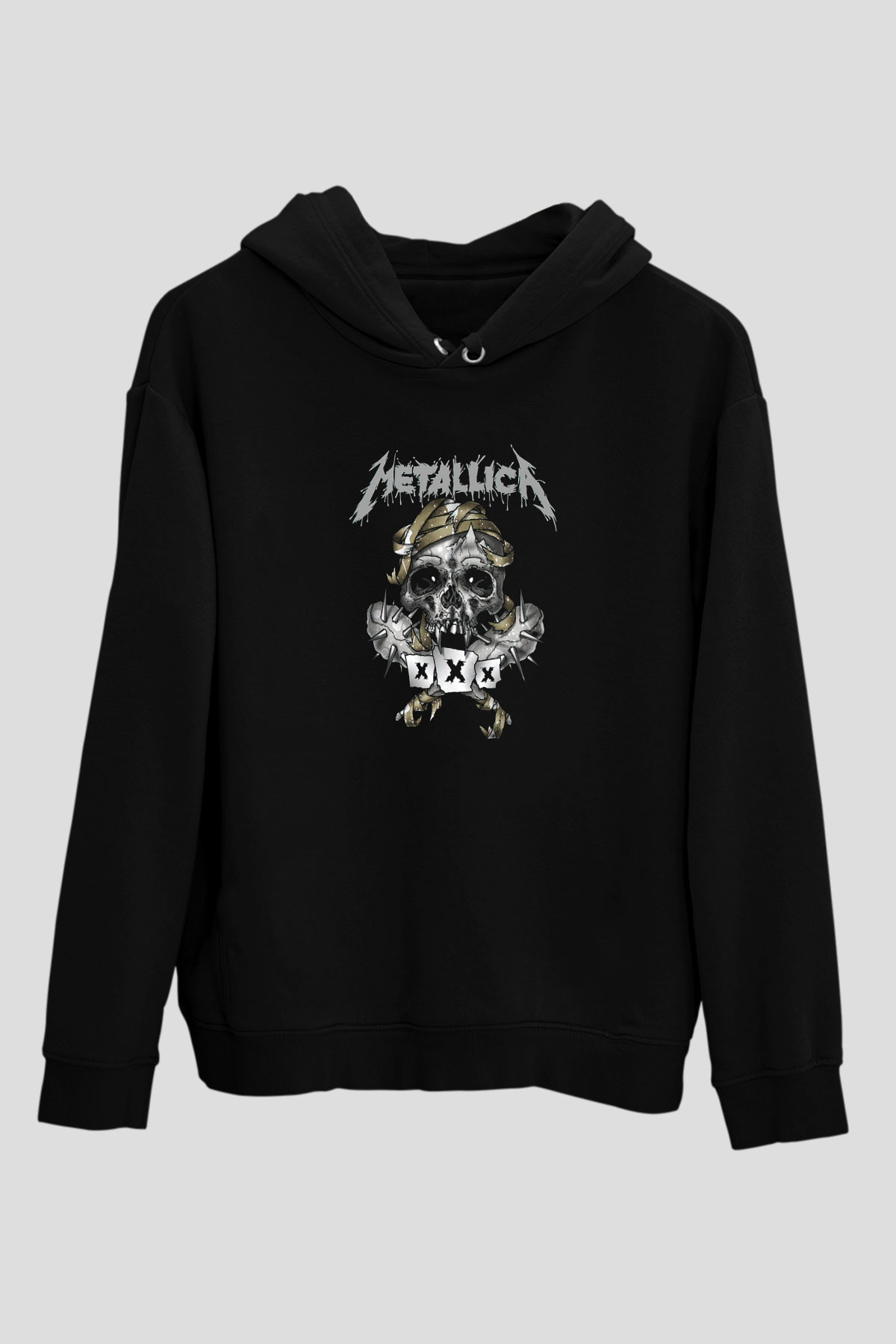 Metallica Siyah Unisex Hoodie