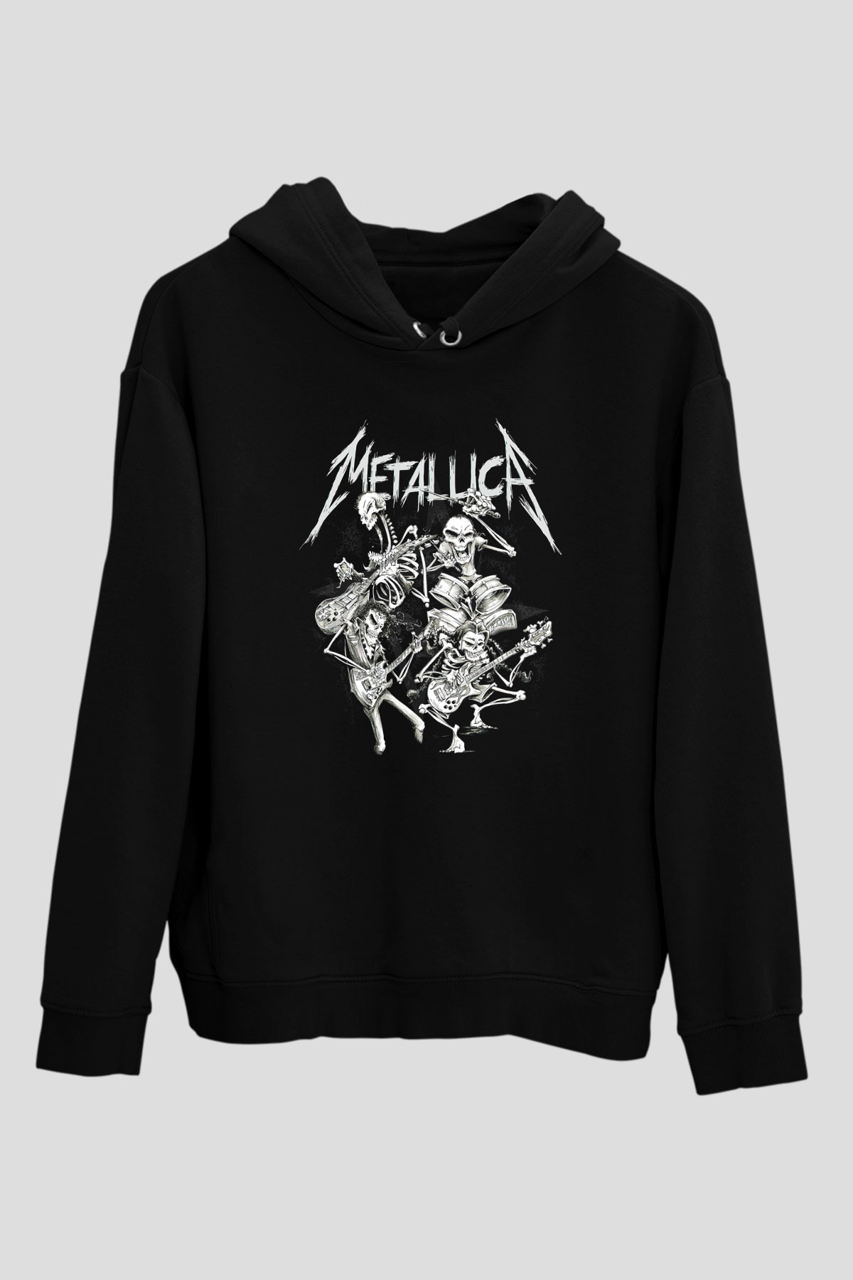 Metallica Siyah Unisex Hoodie