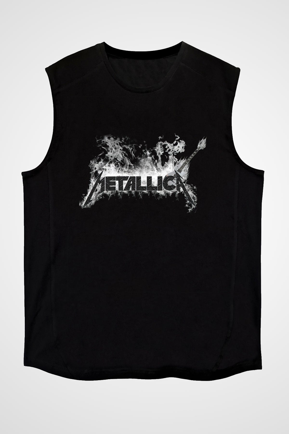 Metallica Siyah Unisex Kolsuz Tişört