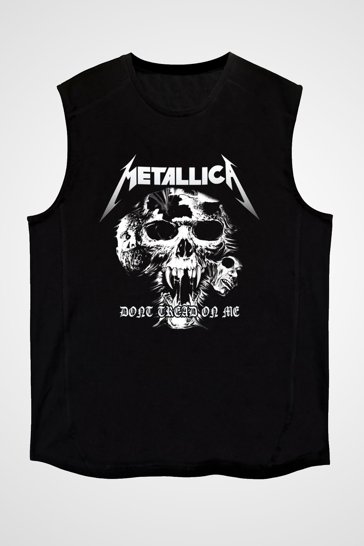 Metallica Siyah Unisex Kolsuz Tişört