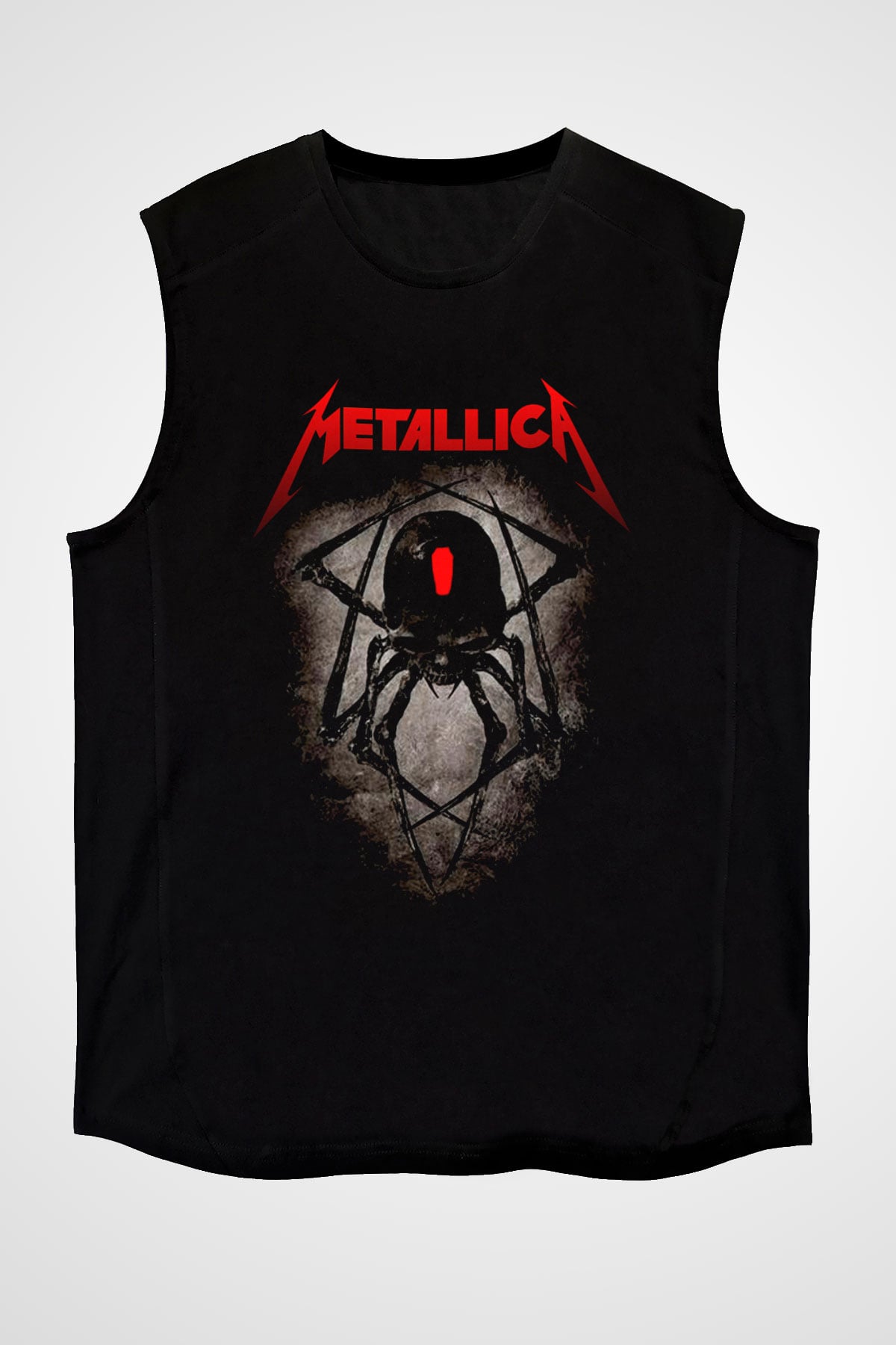 Metallica Siyah Unisex Kolsuz Tişört