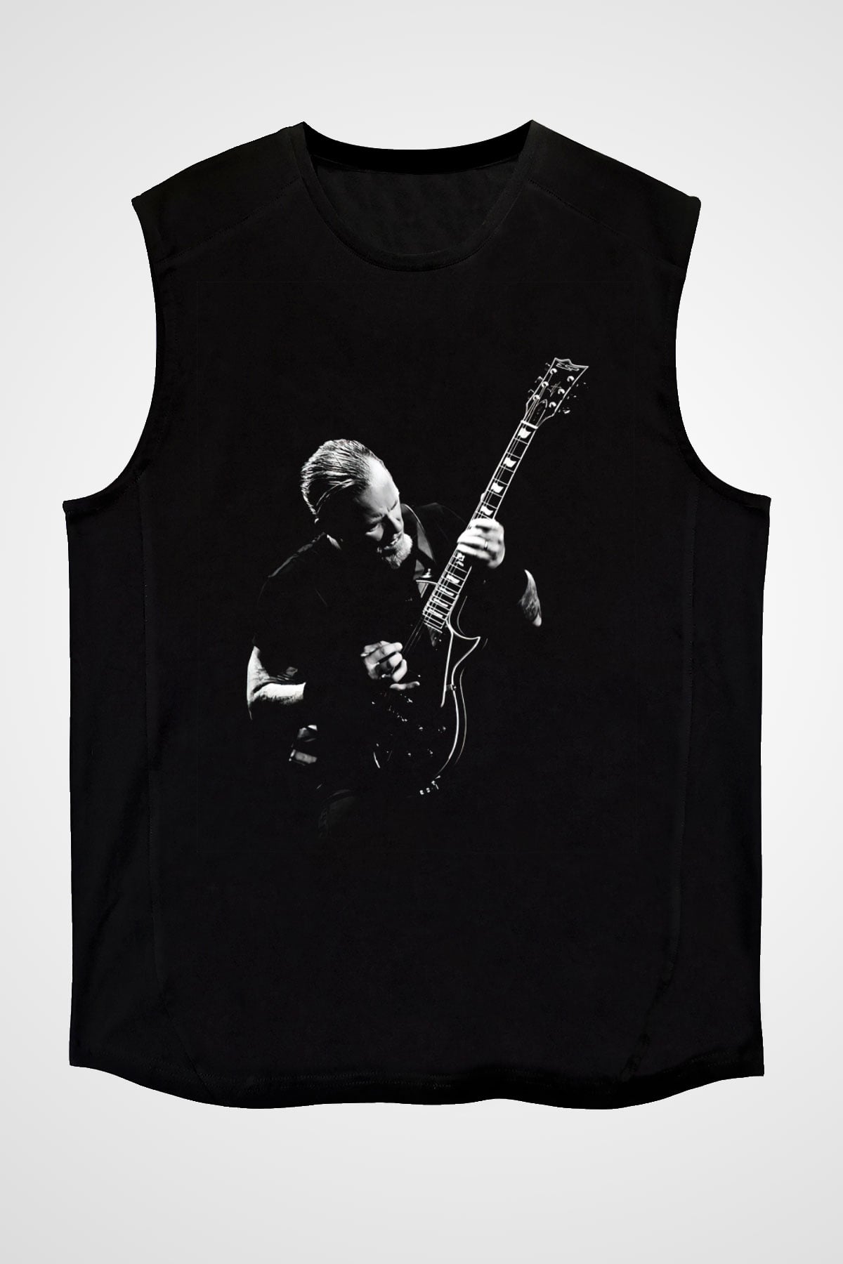 Metallica Siyah Unisex Kolsuz Tişört