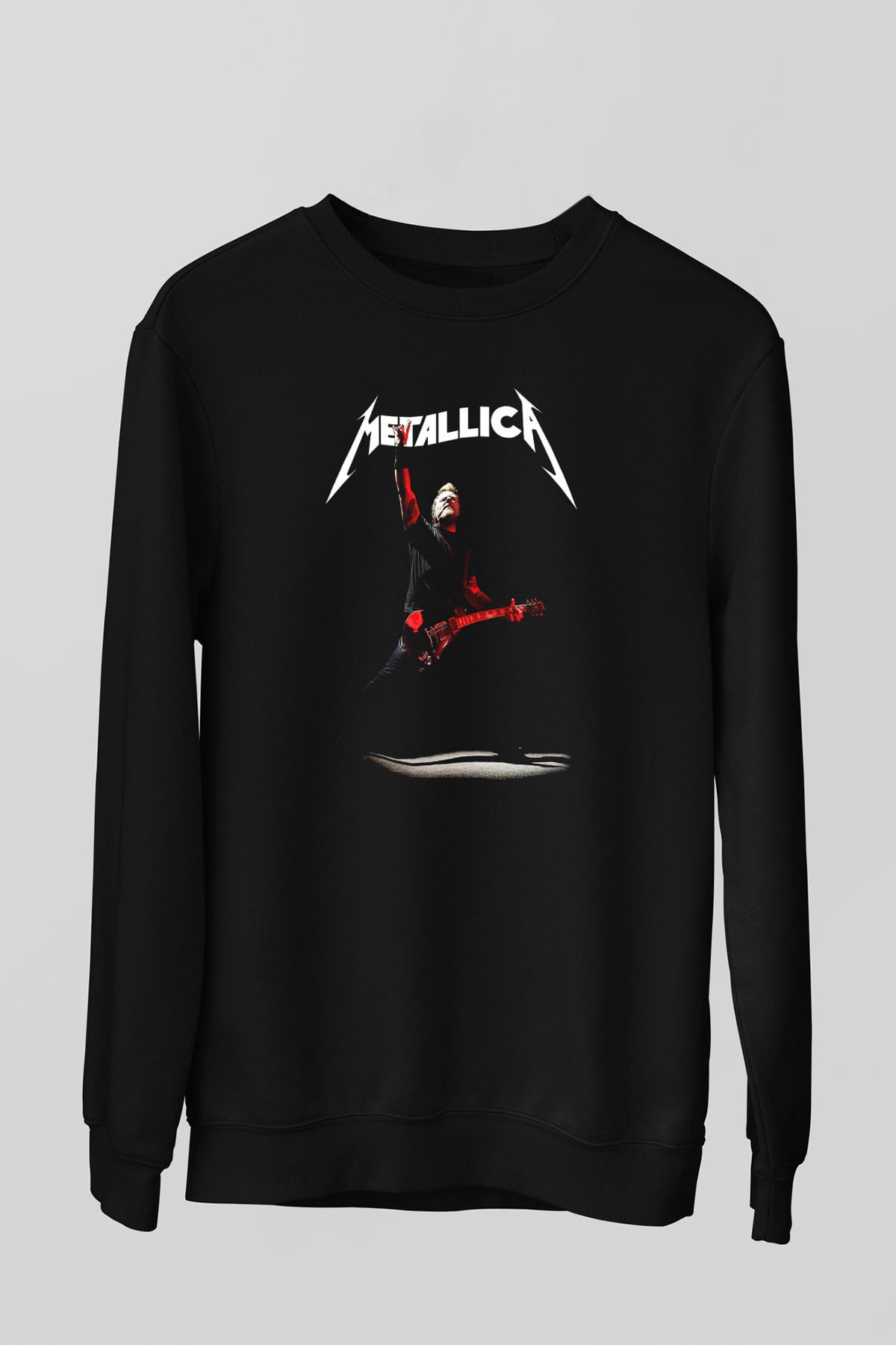 Metallica Siyah Unisex Sweatshirt
