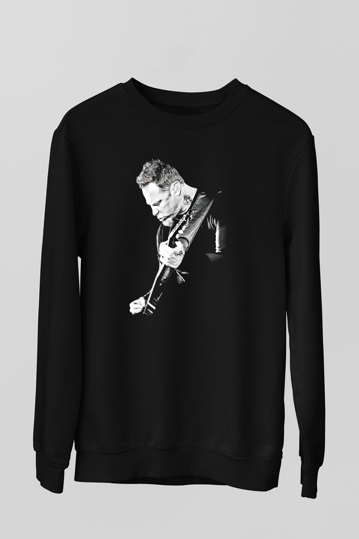 Metallica Siyah Unisex Sweatshirt