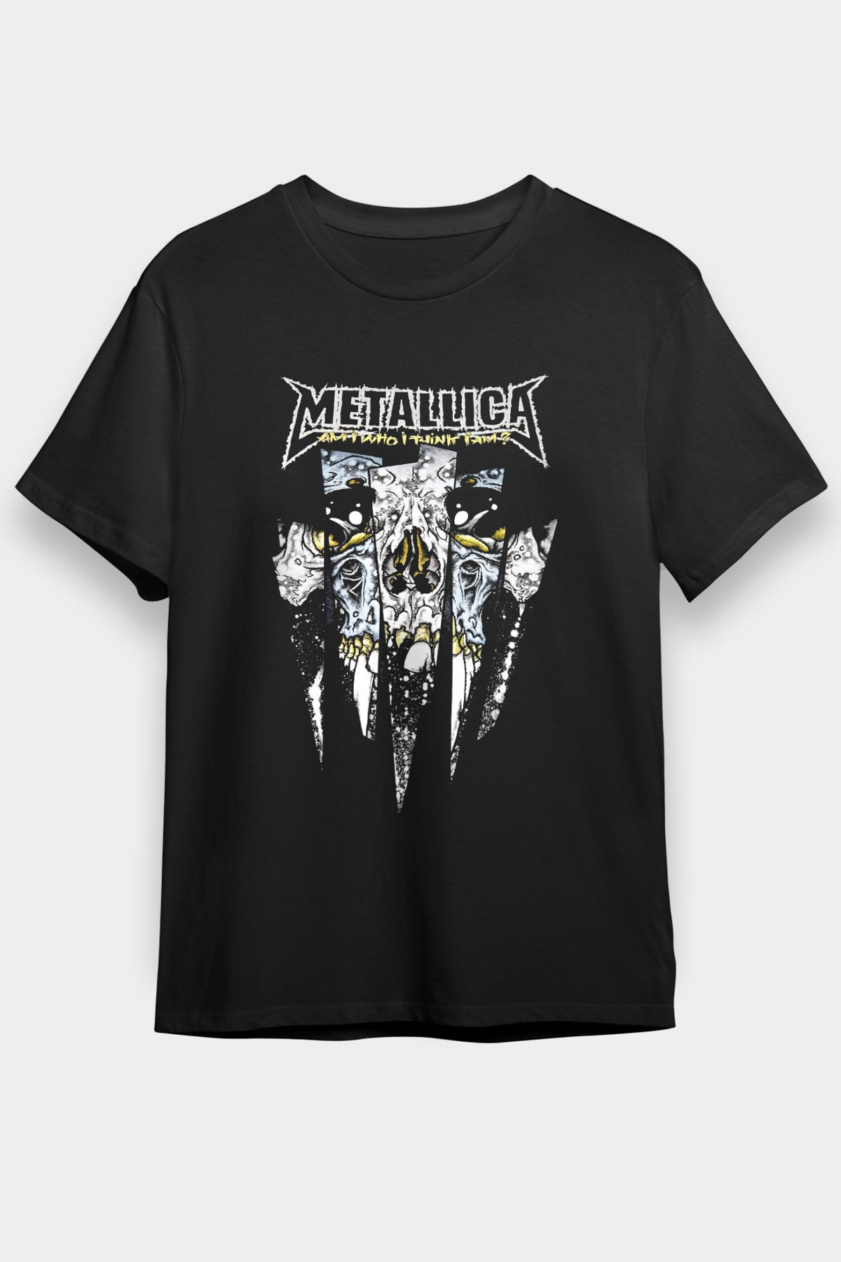 Metallica Siyah Unisex Tişört T-Shirt - TişörtFabrikası