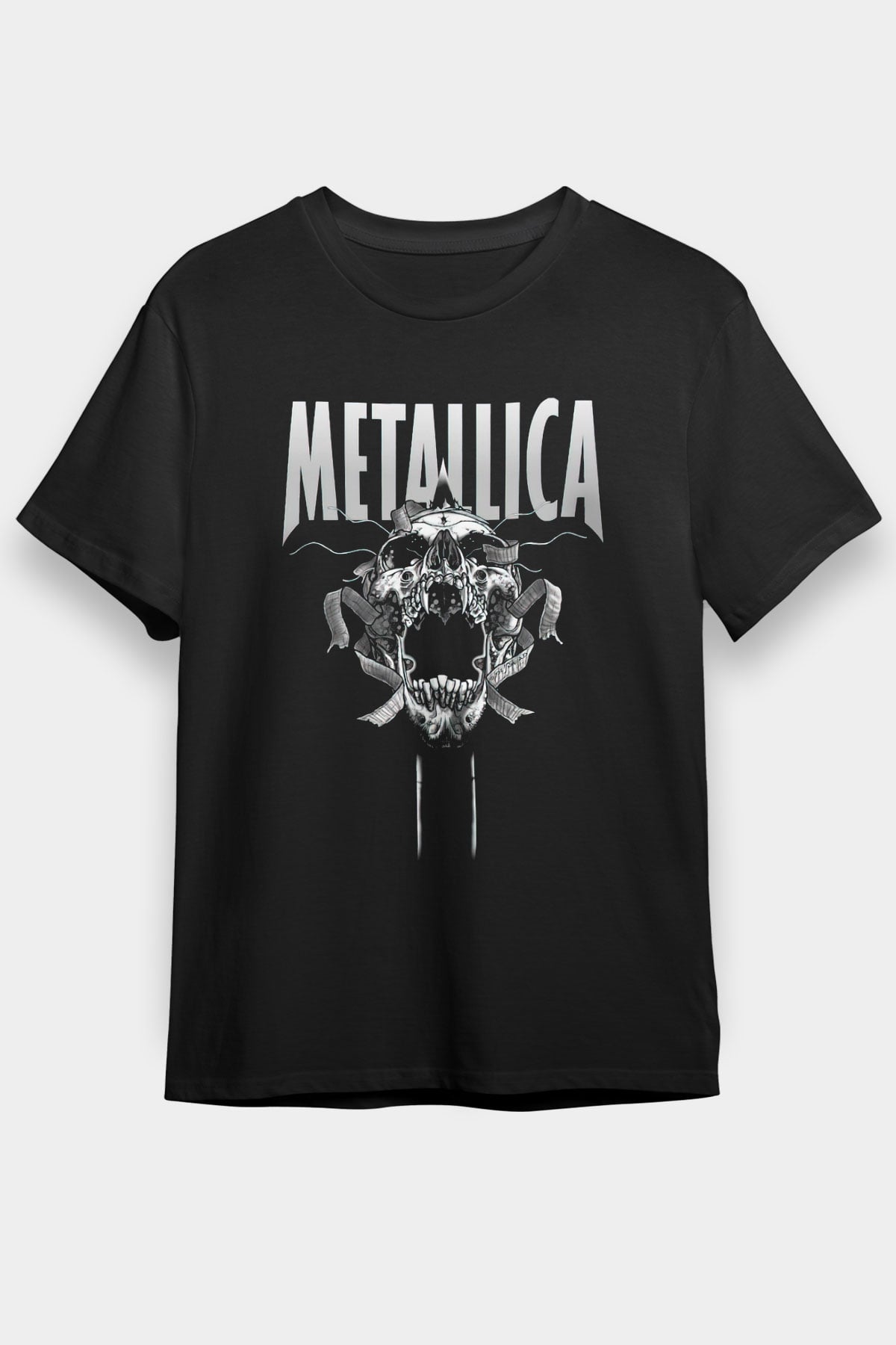 Metallica Siyah Unisex Tişört T-Shirt - TişörtFabrikası