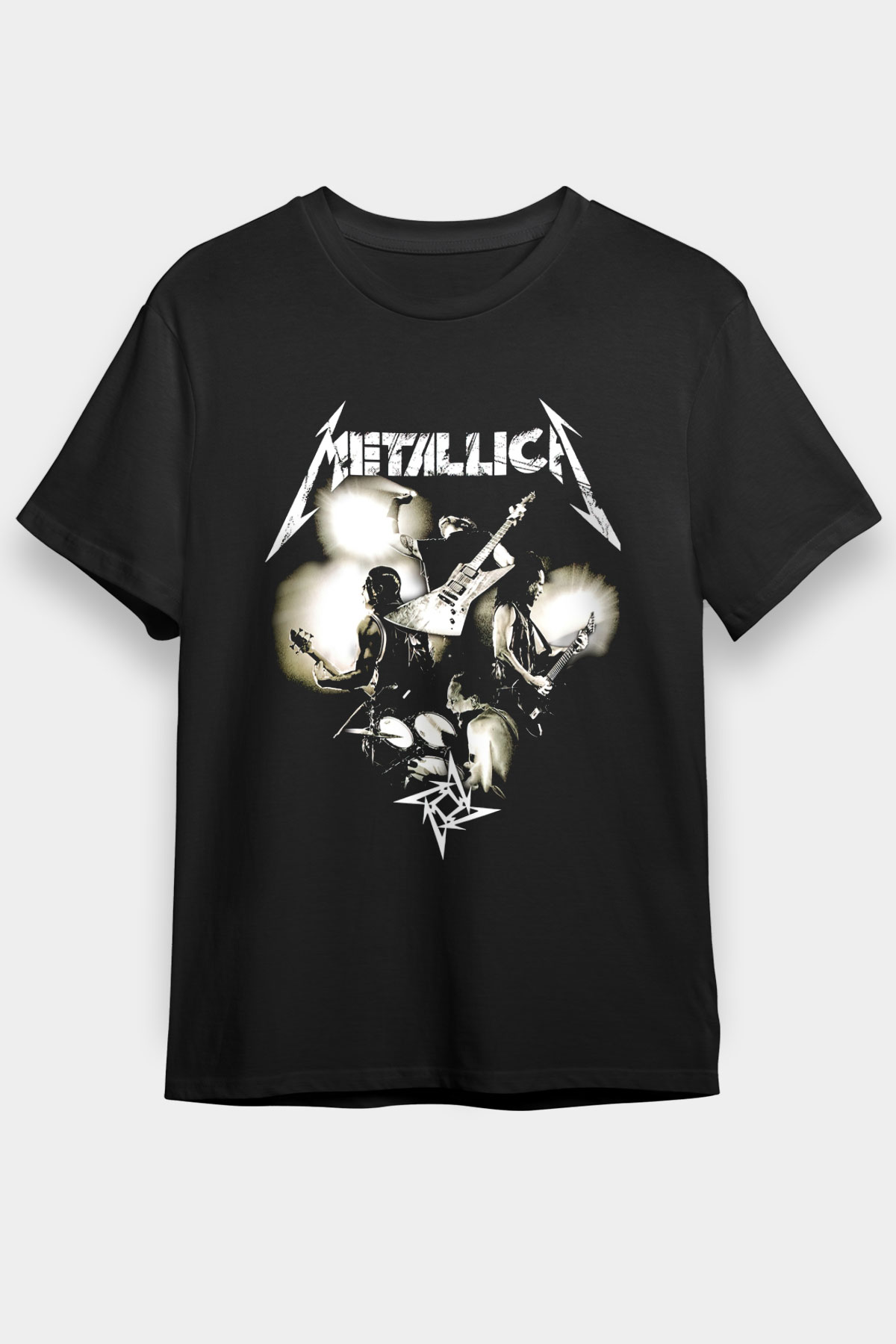 Metallica Siyah Unisex Tişört T-Shirt - TişörtFabrikası