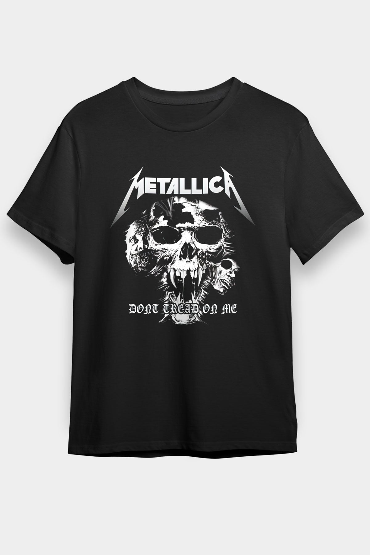 Metallica Siyah Unisex Tişört T-Shirt - TişörtFabrikası
