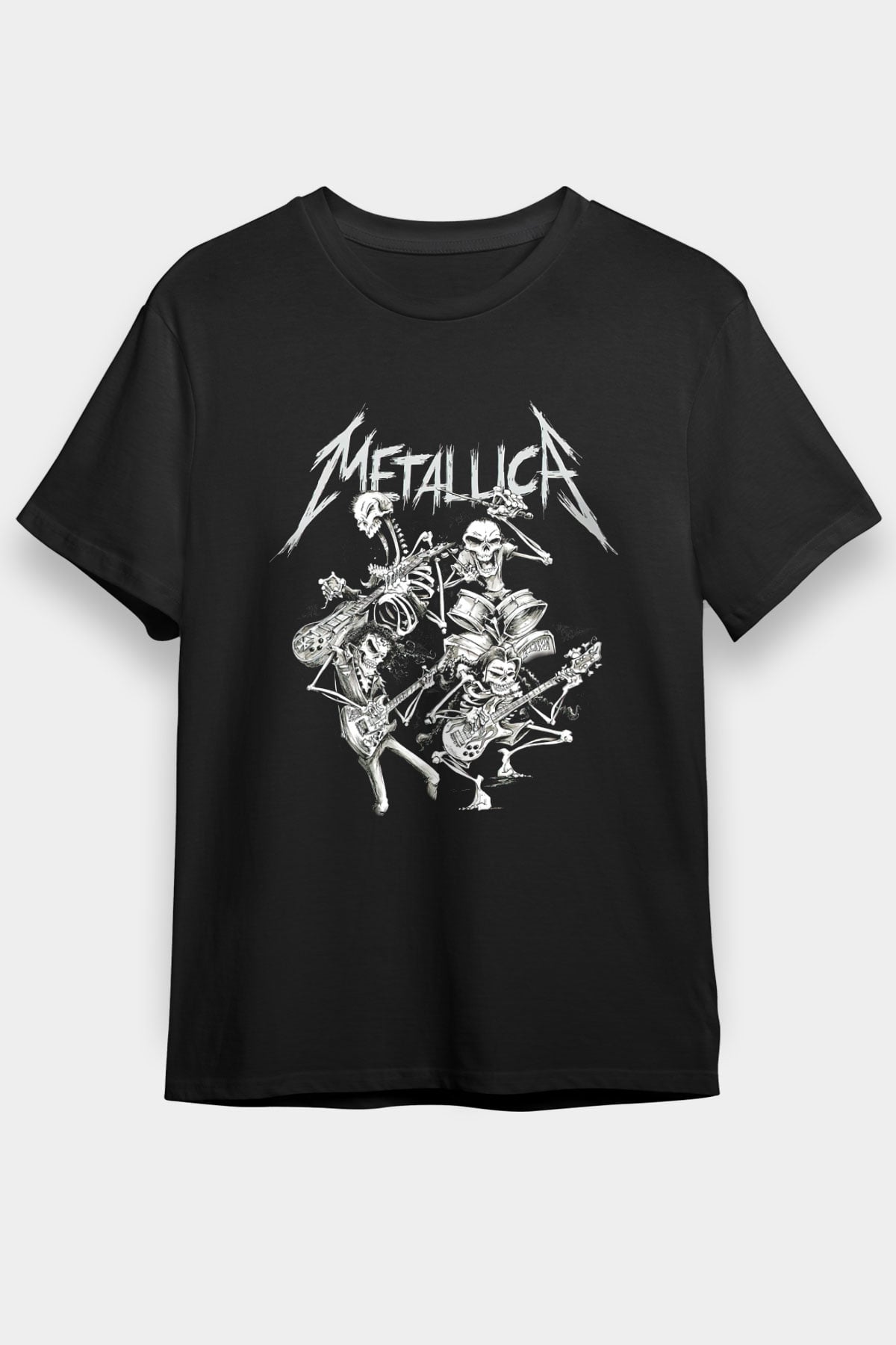 Metallica Siyah Unisex Tişört T-Shirt - TişörtFabrikası
