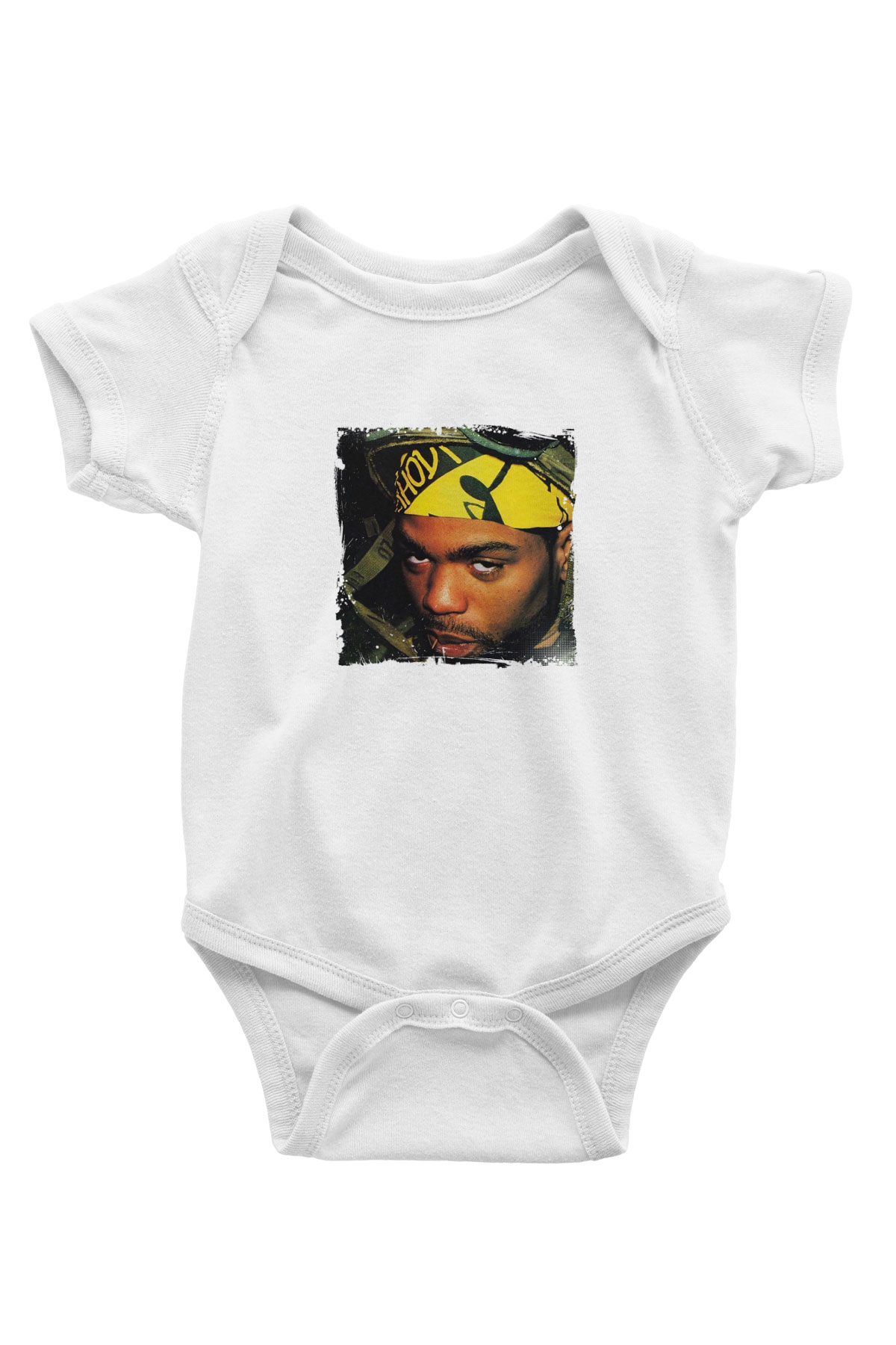 Method Man Baskılı Unisex Beyaz Bebek Body - Zıbın