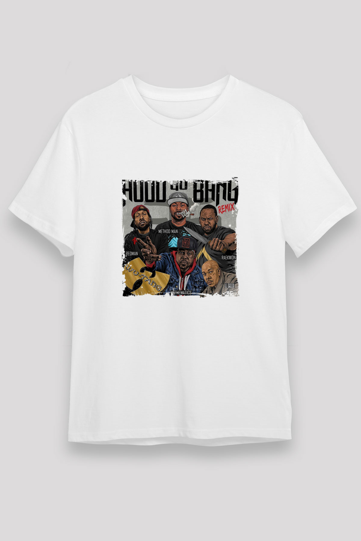 Method Man Unisex White Graphic Tee - STREETWEAR