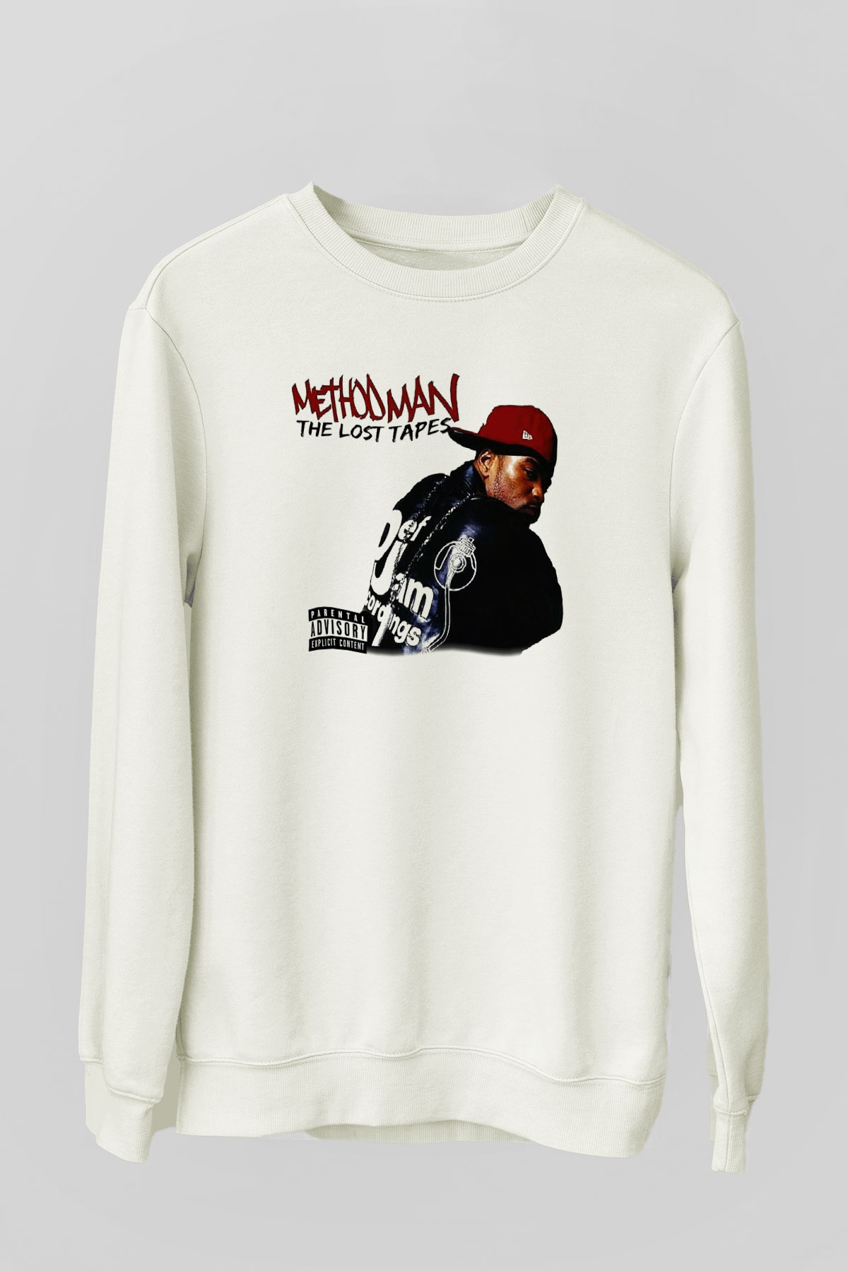 Method Man Beyaz Unisex Sweatshirt