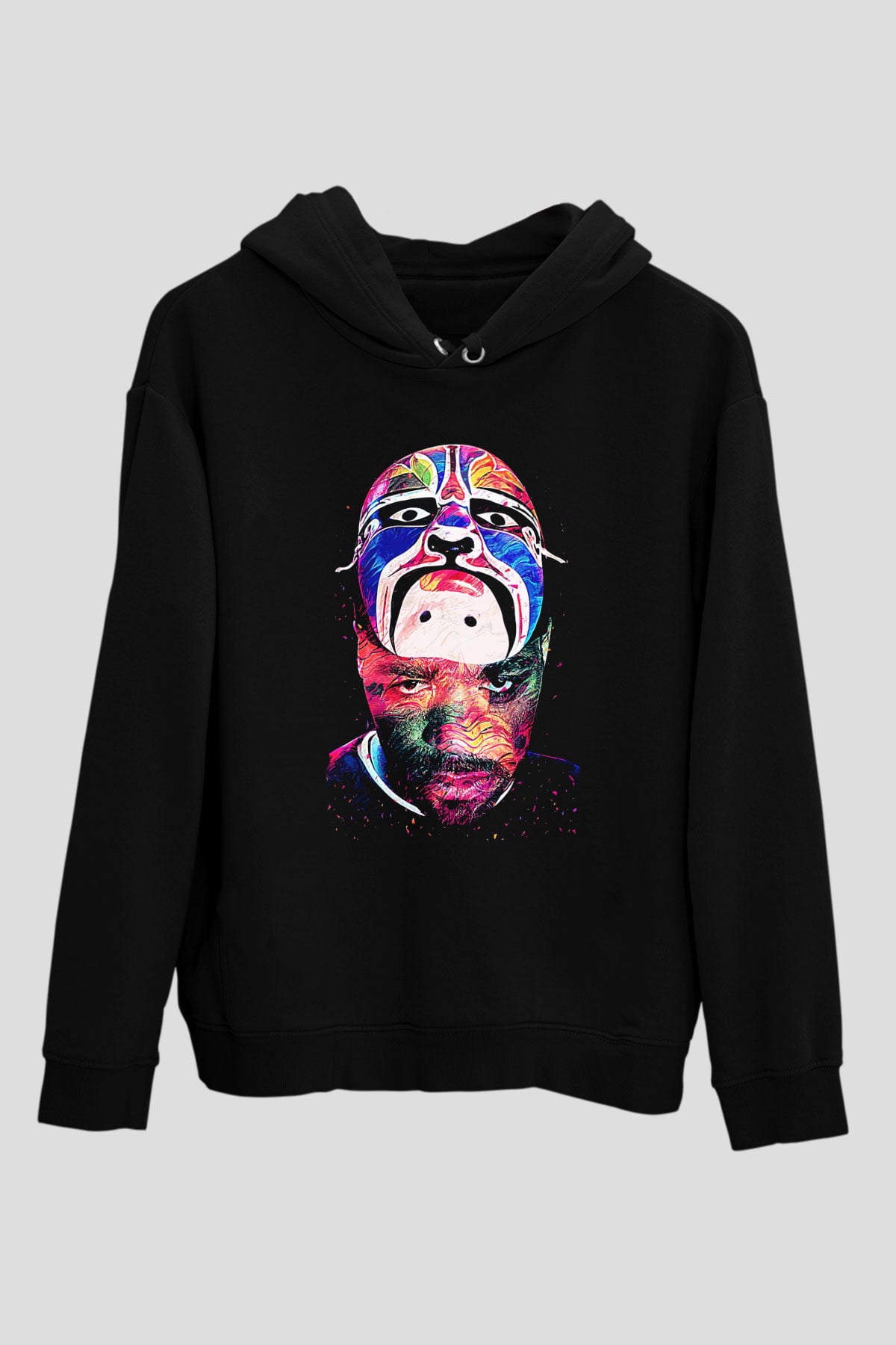 Method Man Siyah Unisex Kapüşonlu Sweatshirt