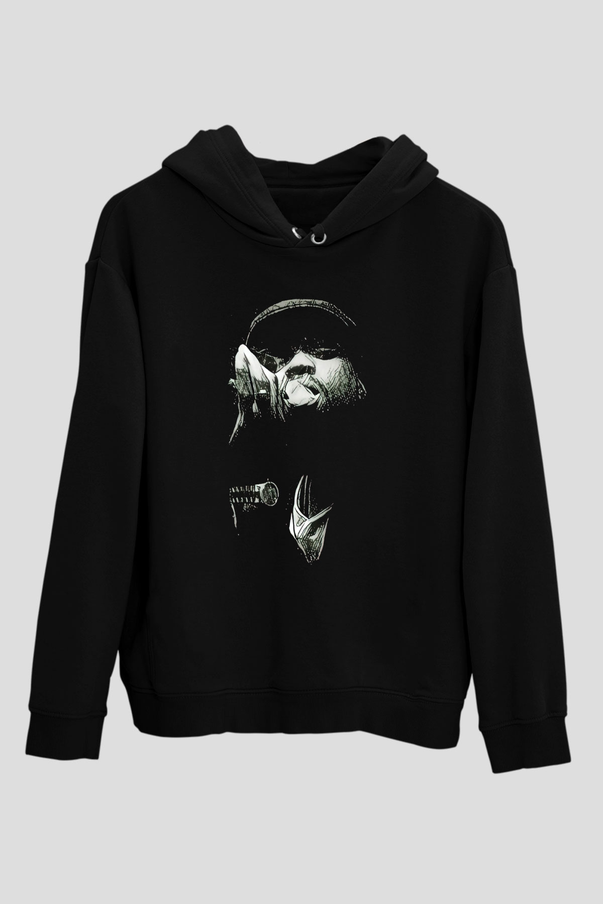 Method Man Siyah Unisex Kapüşonlu Sweatshirt
