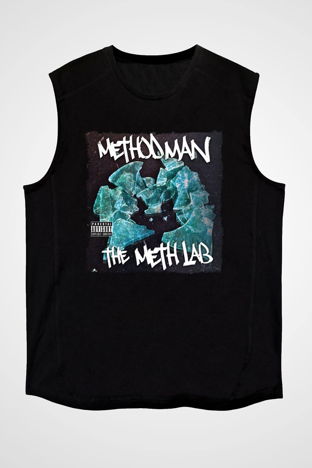 Method Man Siyah Unisex Kolsuz Tişört