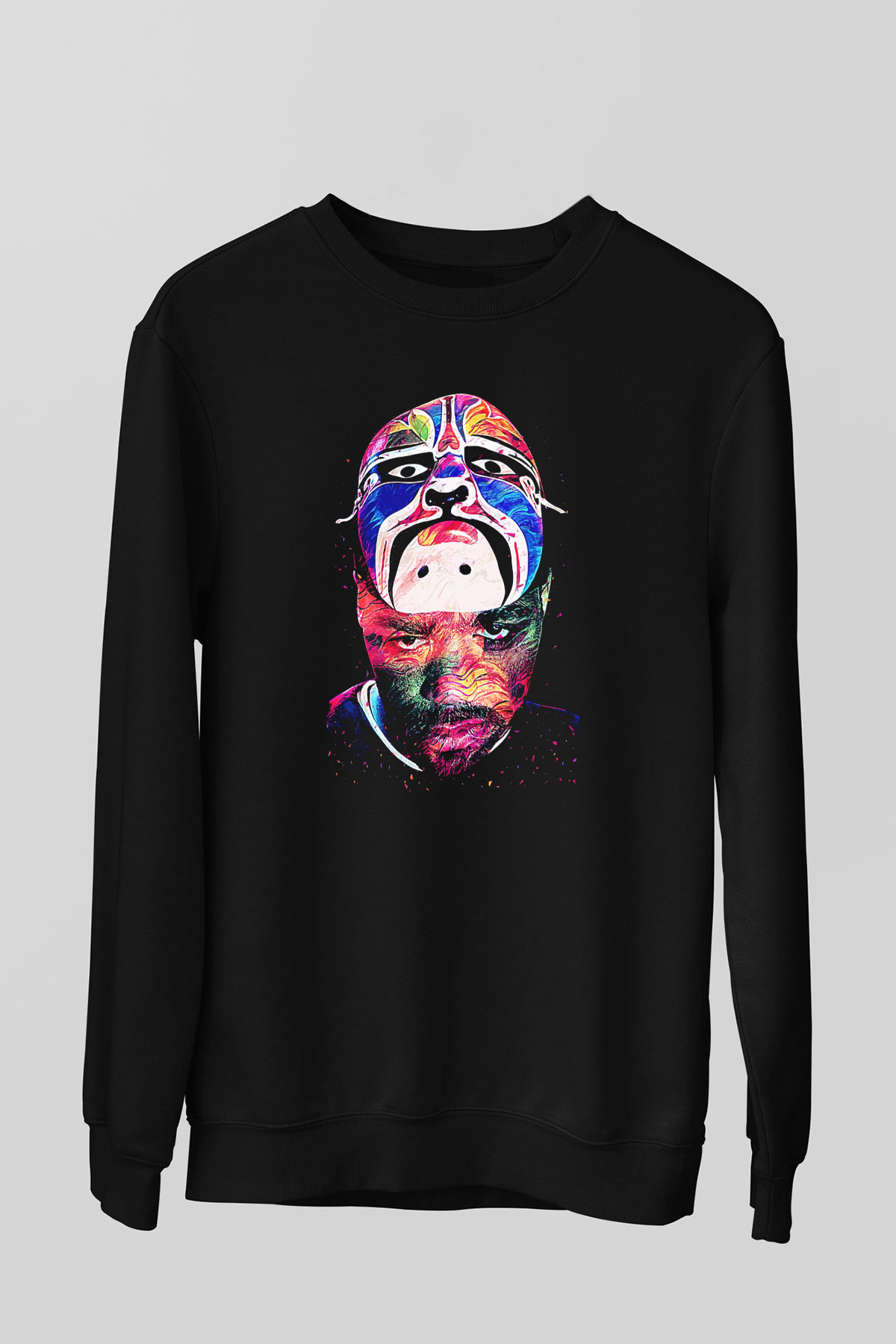 Method Man Siyah Unisex Sweatshirt