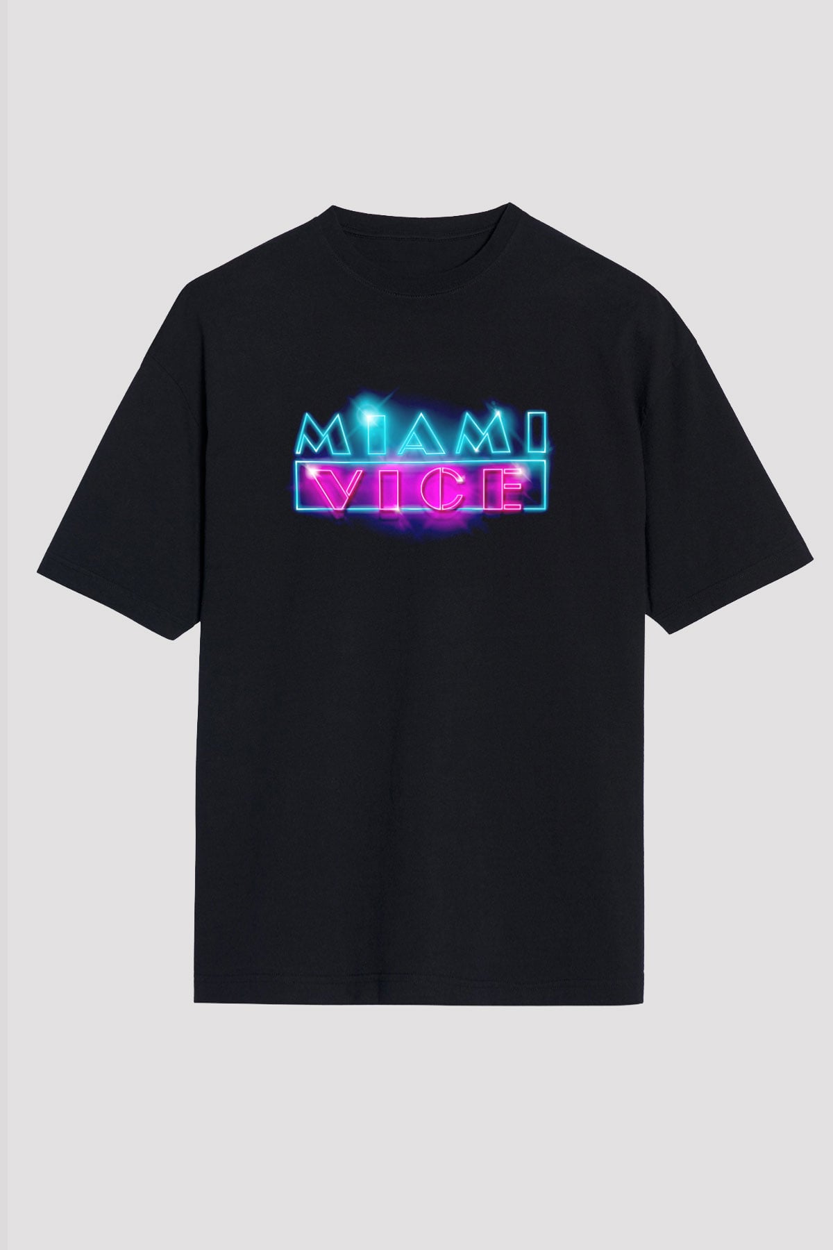 Miami Vice Siyah Unisex Tişört