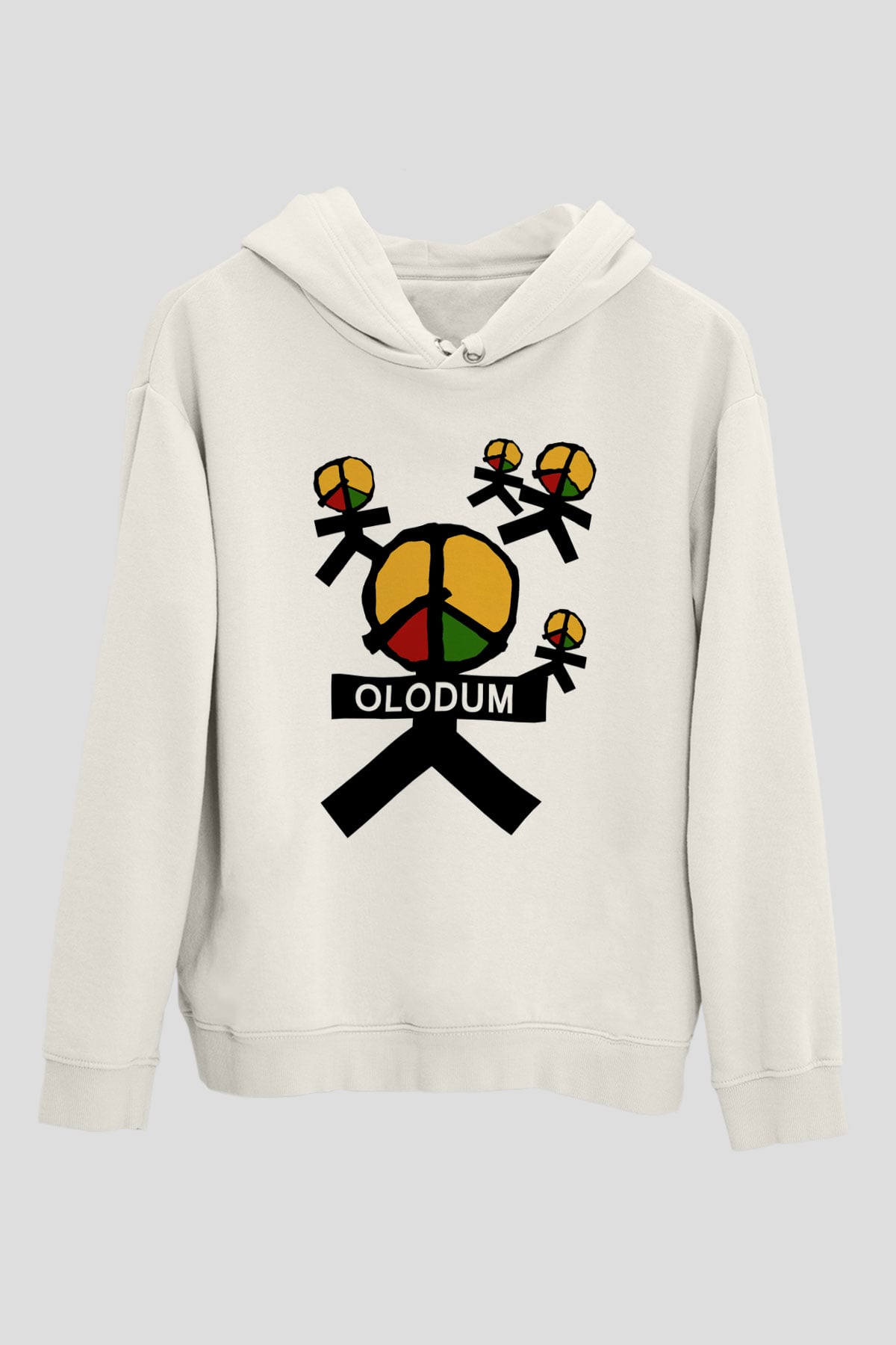Michael Jackson Beyaz Unisex Kapşonlu Sweatshirt