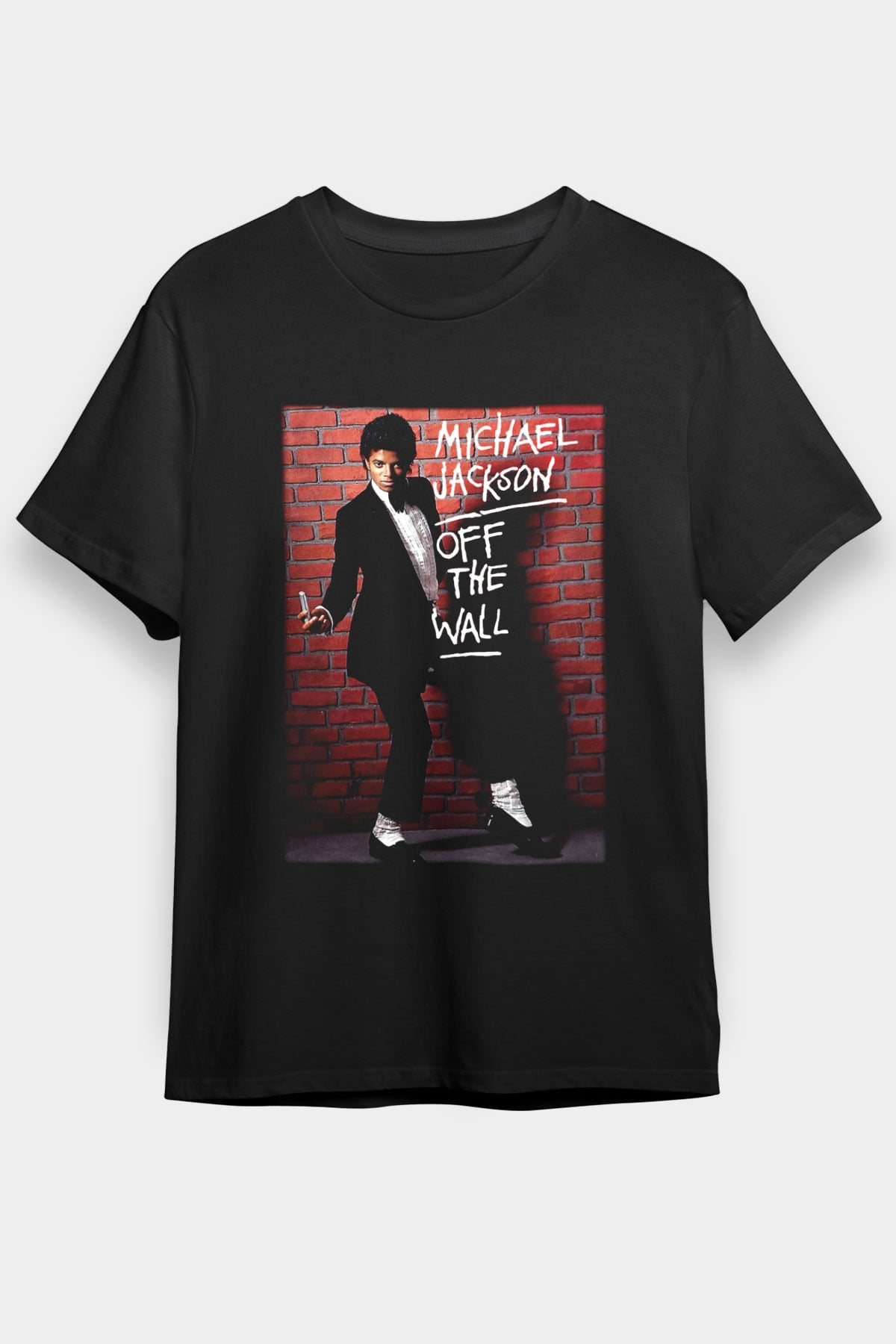 Michael Jackson Siyah Unisex Tişört T-Shirt - TişörtFabrikası