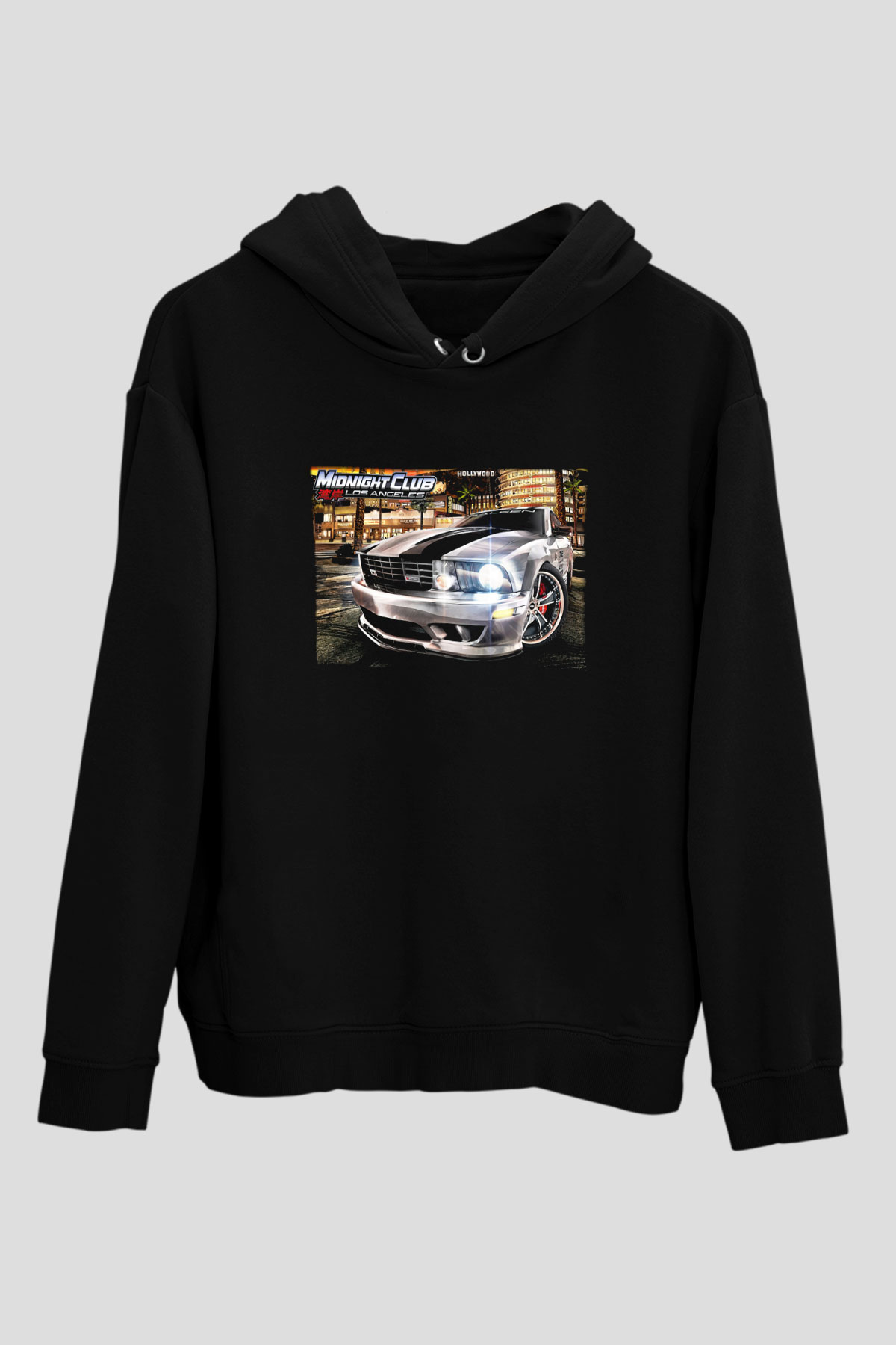 Midnight Club Siyah Unisex Hoodie