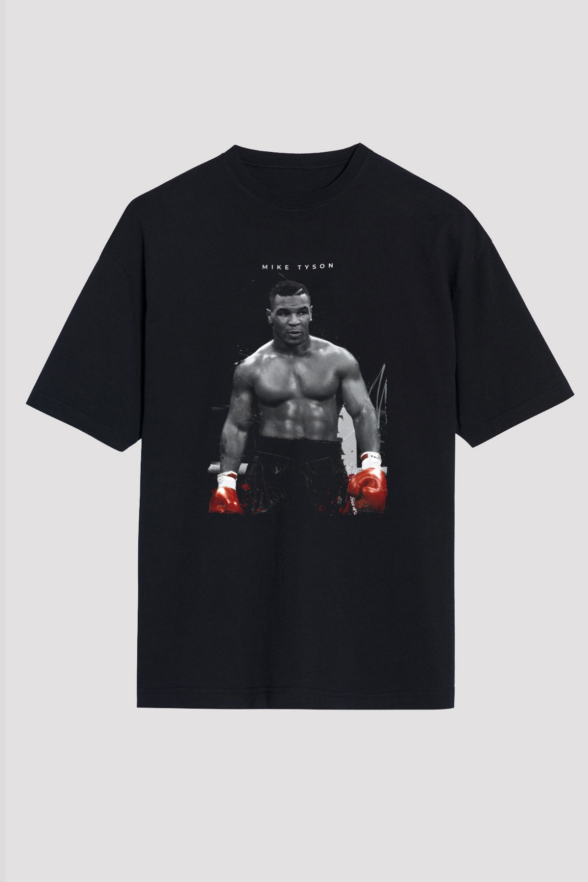 Mike Tyson Siyah Unisex Tişört