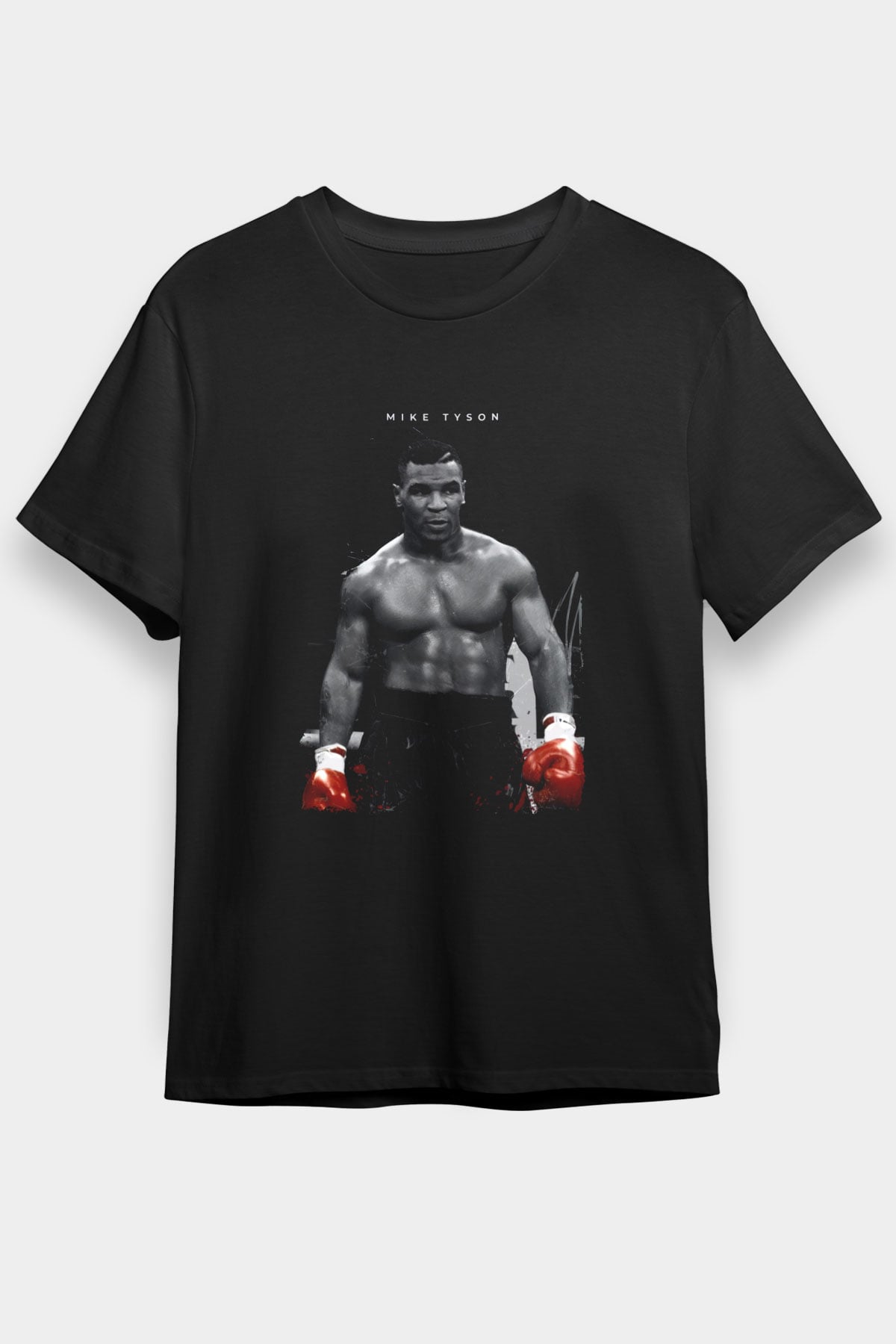 Mike Tyson Siyah Unisex Tişört