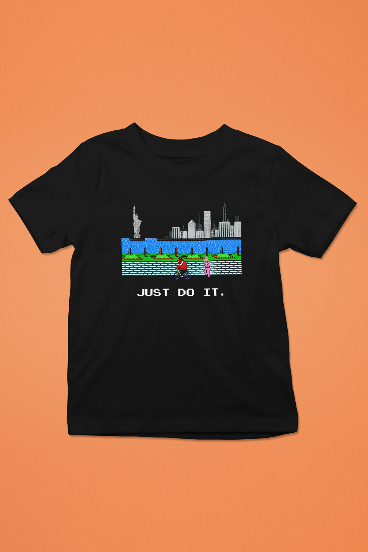 Mike Tyson's Punch-Out! Siyah Unisex  Çocuk Tişört