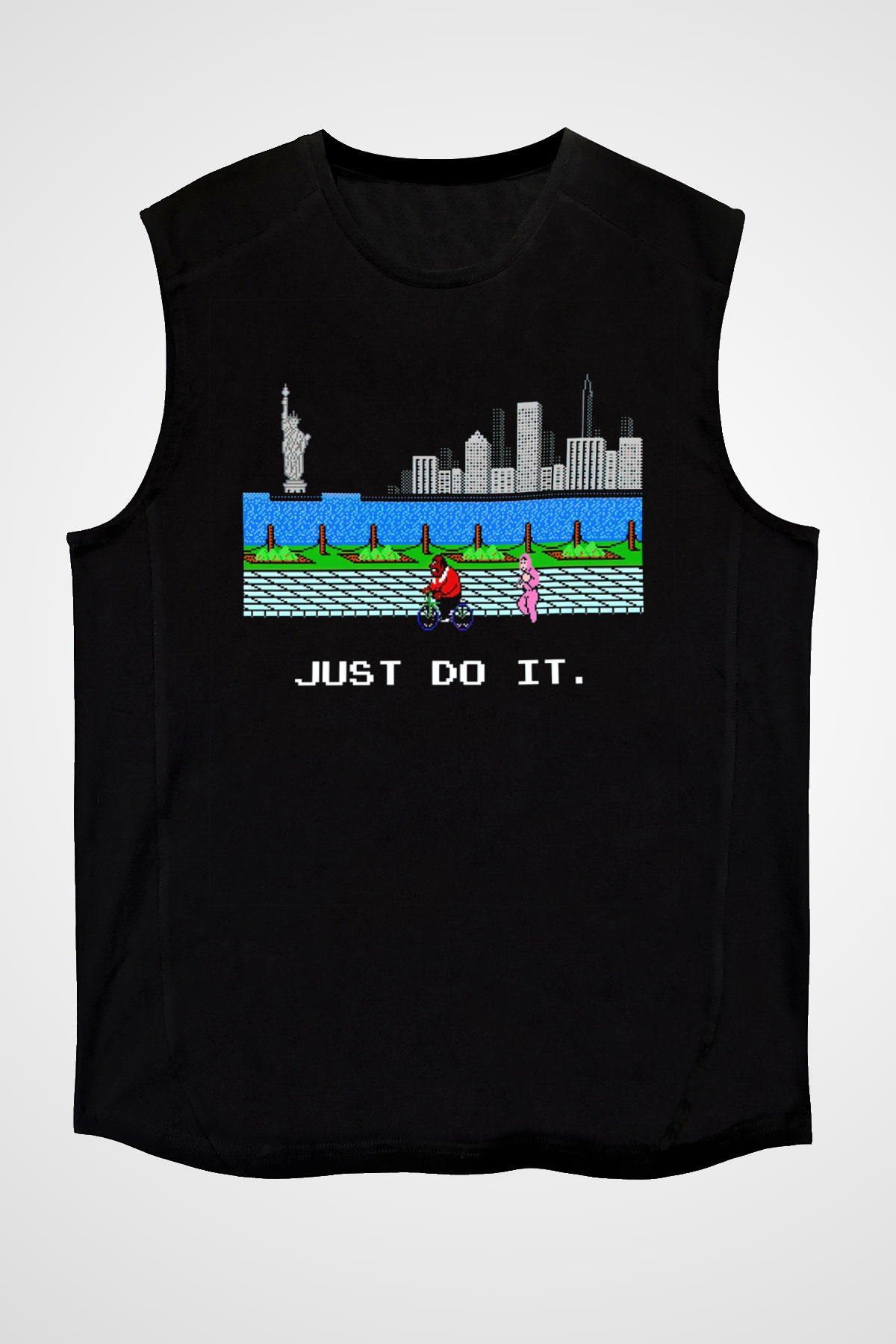 Mike Tyson's Punch-Out! Siyah Unisex  Kolsuz Tişört