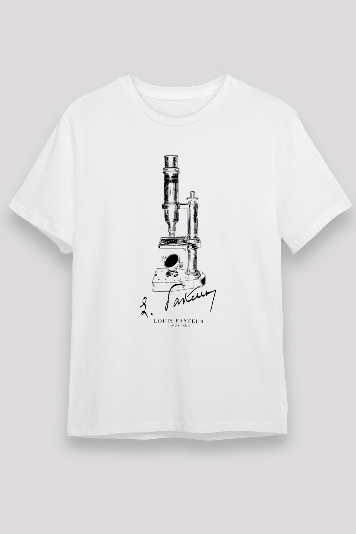 Mikrobiyolog Beyaz Unisex Tişört T-Shirt - TişörtFabrikası