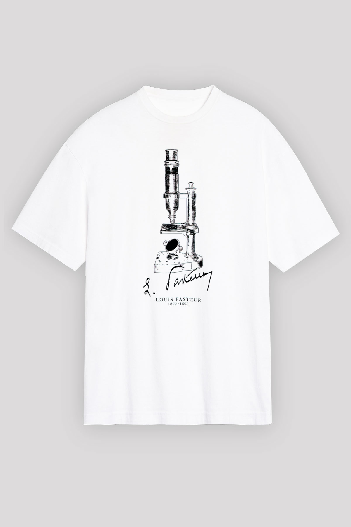 Mikrobiyolog Beyaz Unisex Tişört T-Shirt - TişörtFabrikası