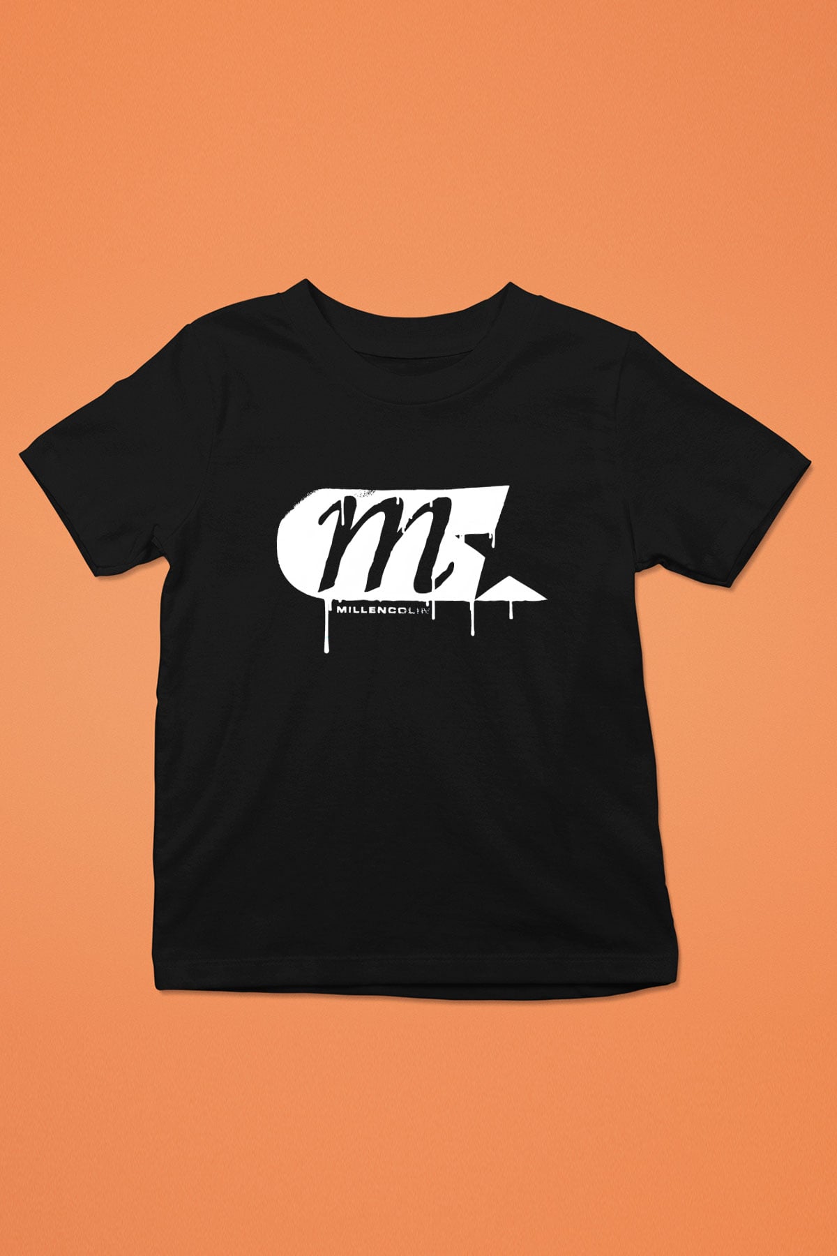 Millencolin Baskılı Siyah Unisex Çocuk Tişört