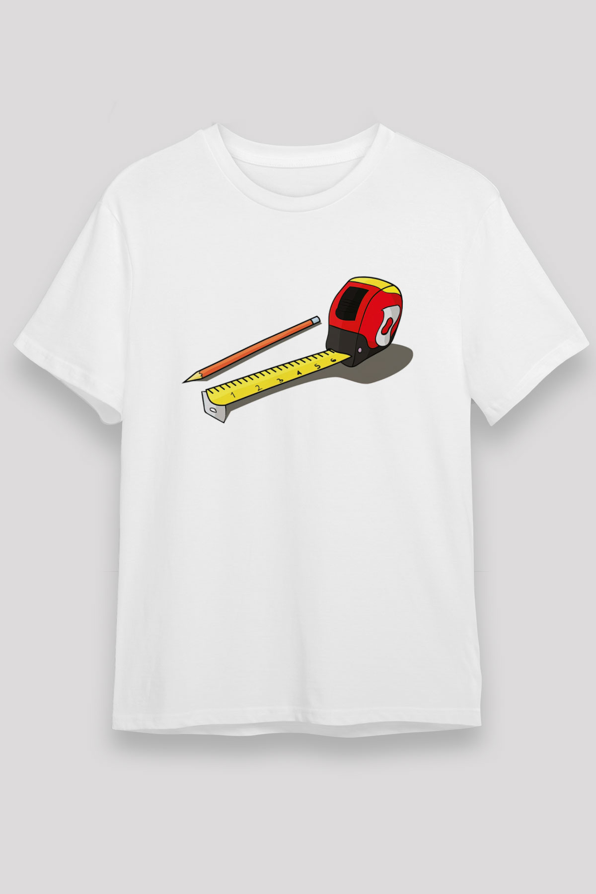 Mimar Beyaz Unisex Tişört T-Shirt - TişörtFabrikası