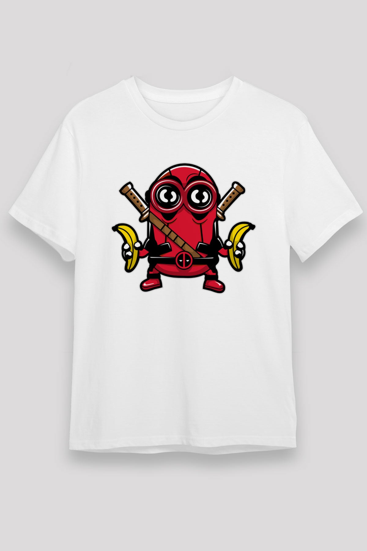 Minionpool Baskılı Beyaz Unisex Tişört