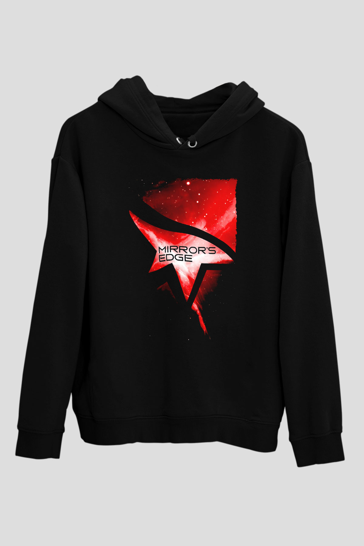 Mirror's Edge Siyah Unisex Hoodie