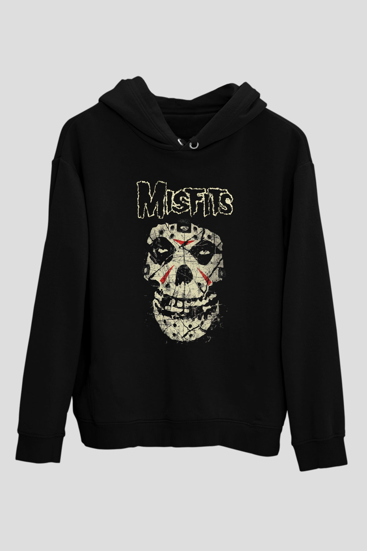 Misfits Siyah Unisex Hoodie